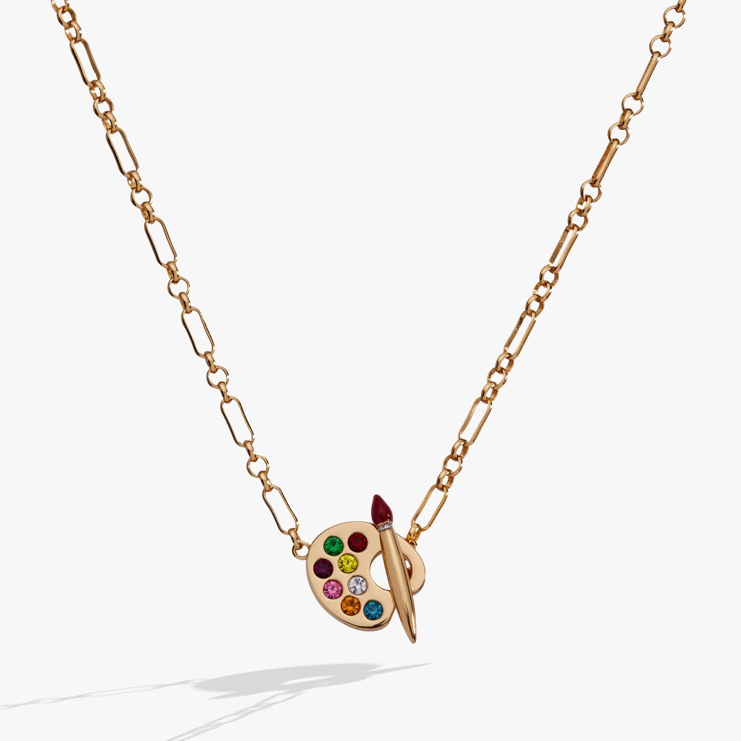 Painter Toggle Necklace Gold