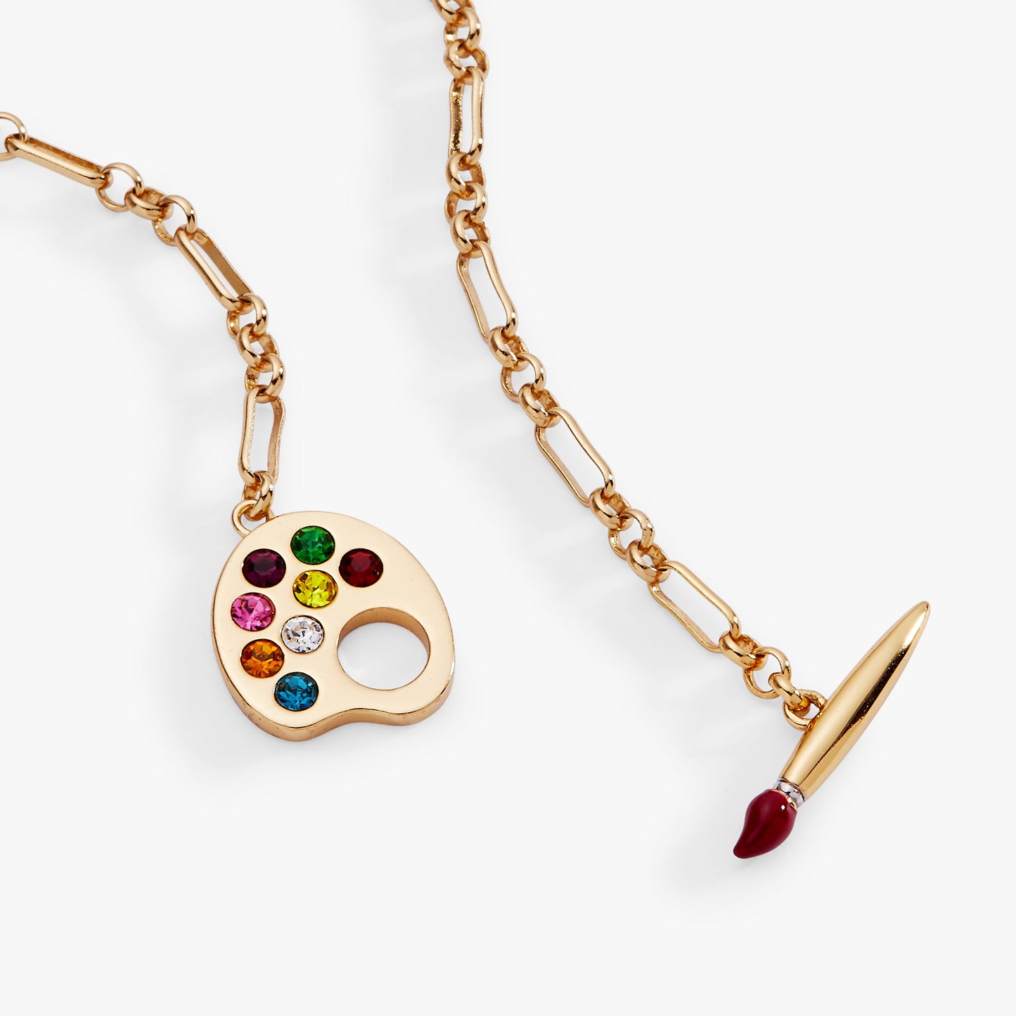 Painter Toggle Necklace Gold