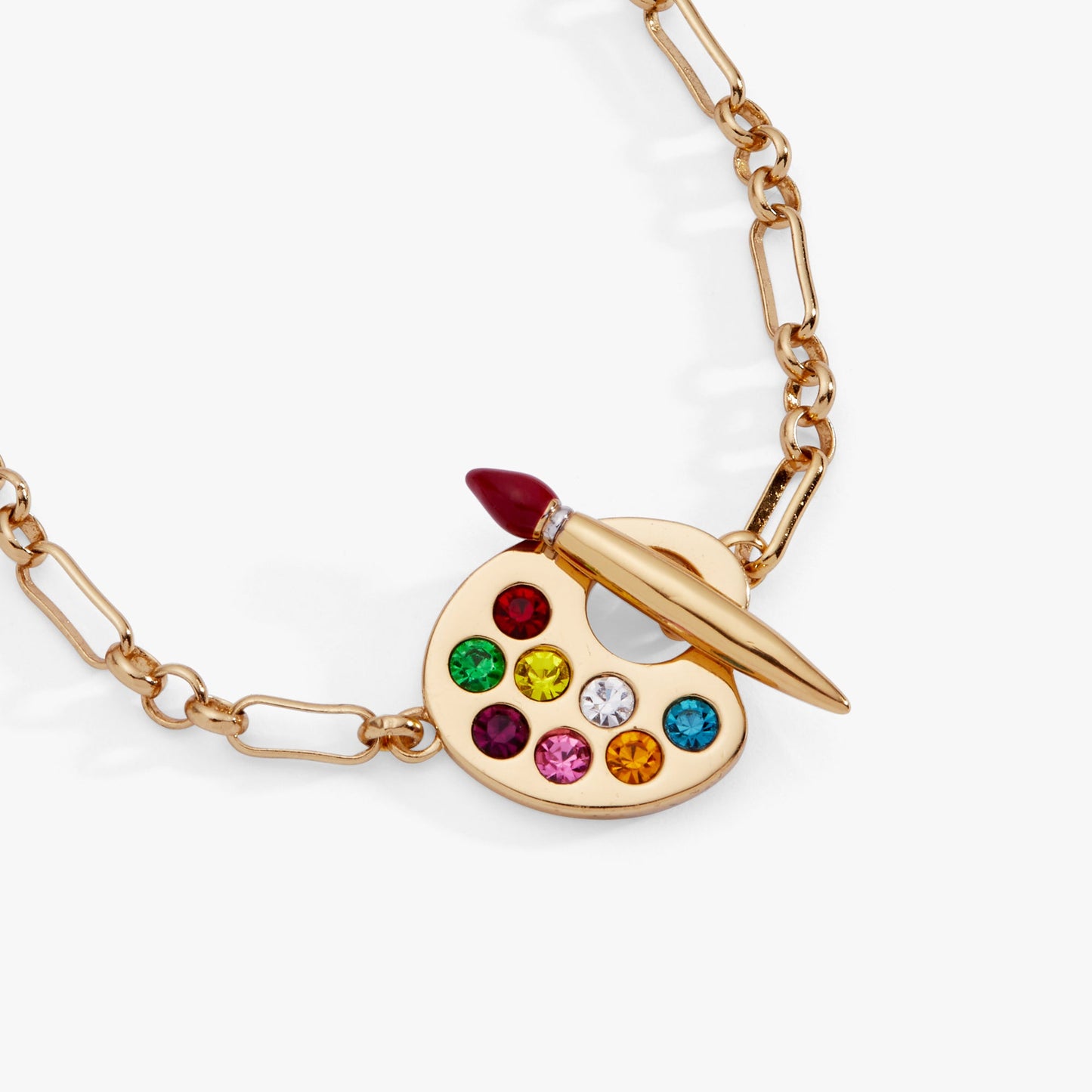 Painter Toggle Necklace Gold