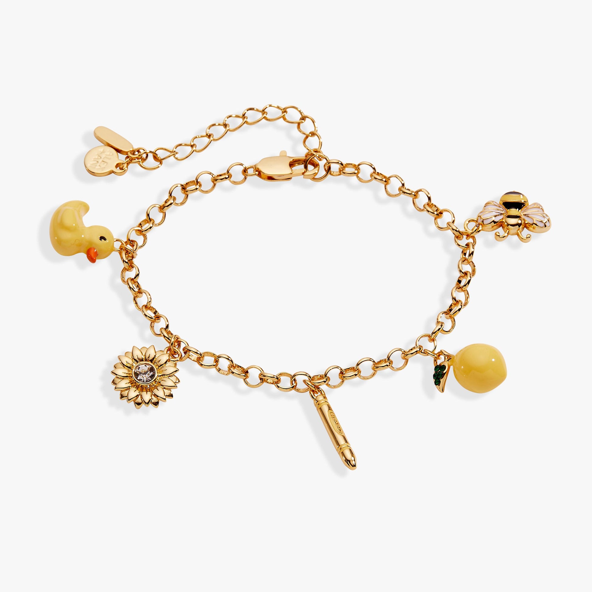 Crayola Sunglow Charm Bracelet Silver