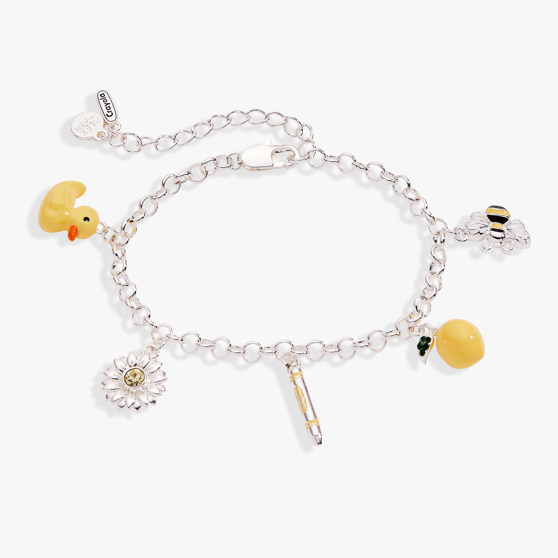 Crayola Sunglow Charm Bracelet Silver