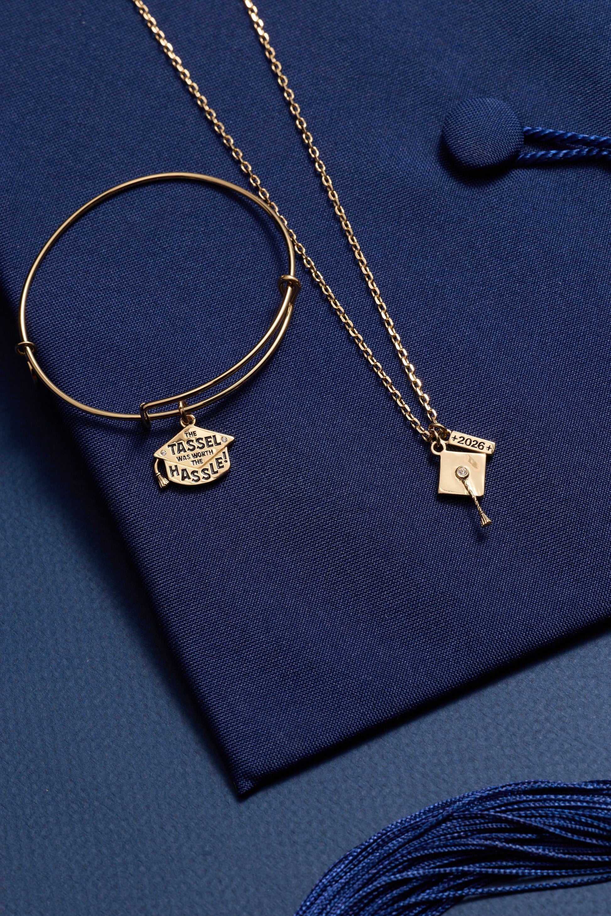 Graduation 2026 Multi Charm Pendant Silver