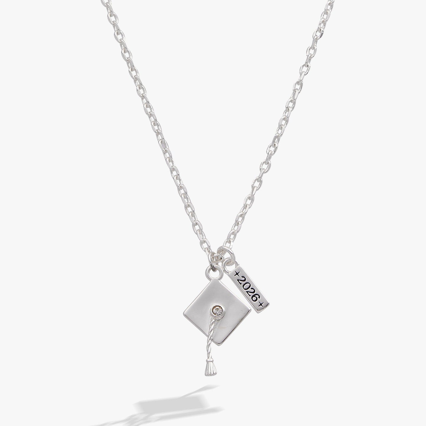 Graduation 2026 Multi Charm Pendant Silver