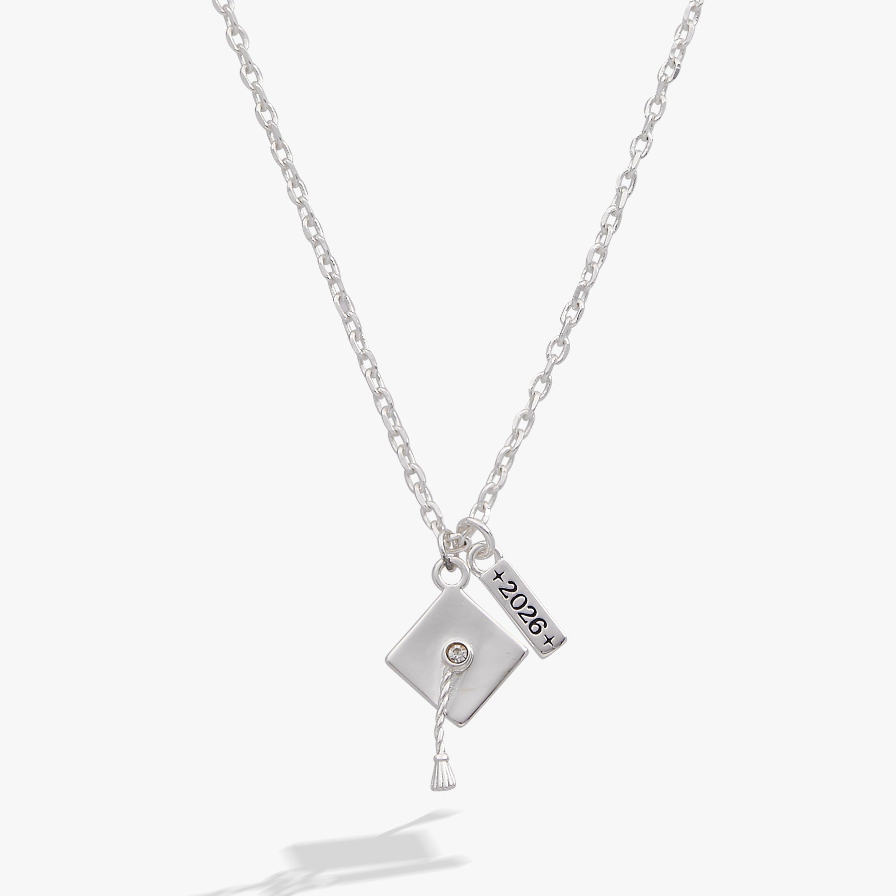 Graduation 2026 Multi Charm Pendant Silver