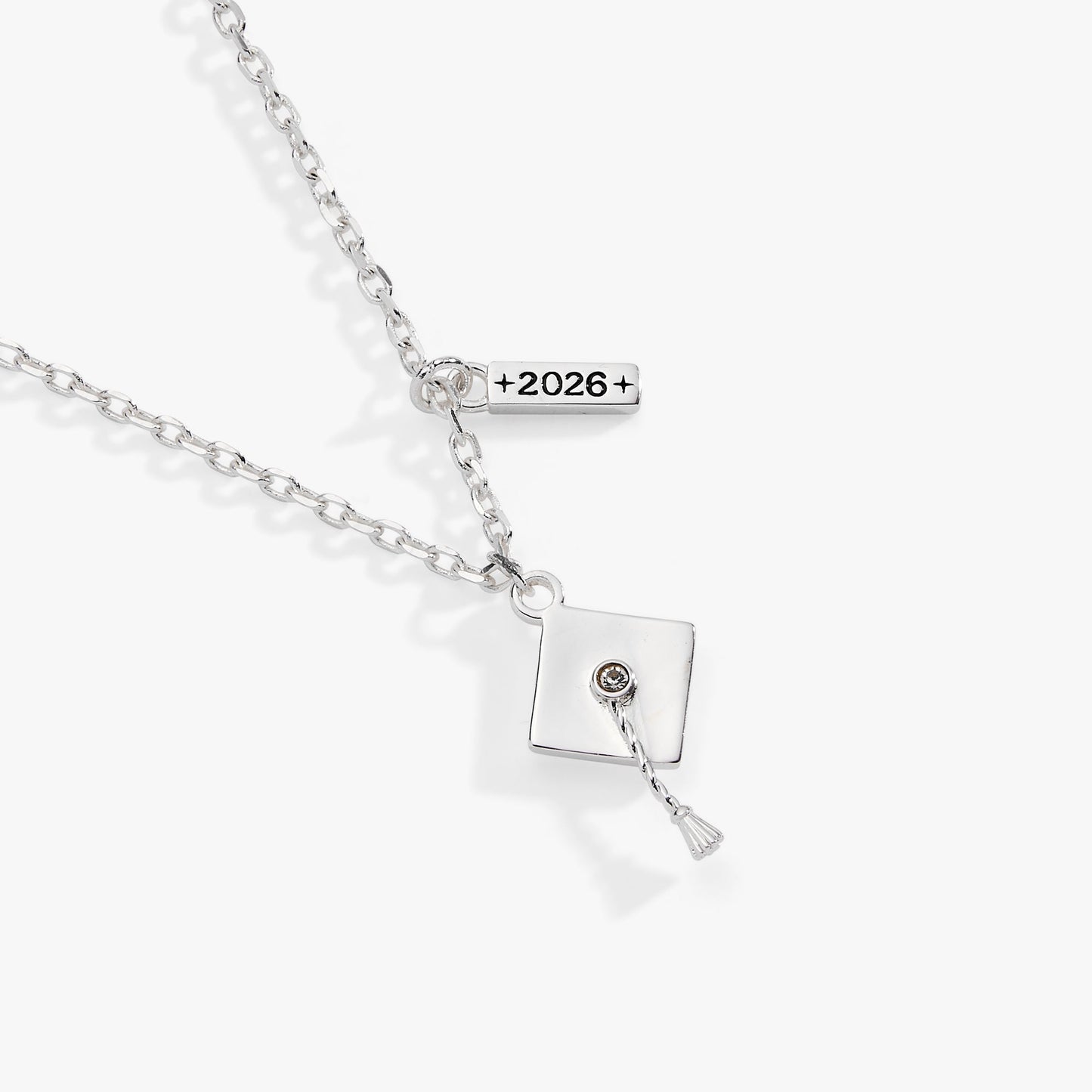 Graduation 2026 Multi Charm Pendant Silver