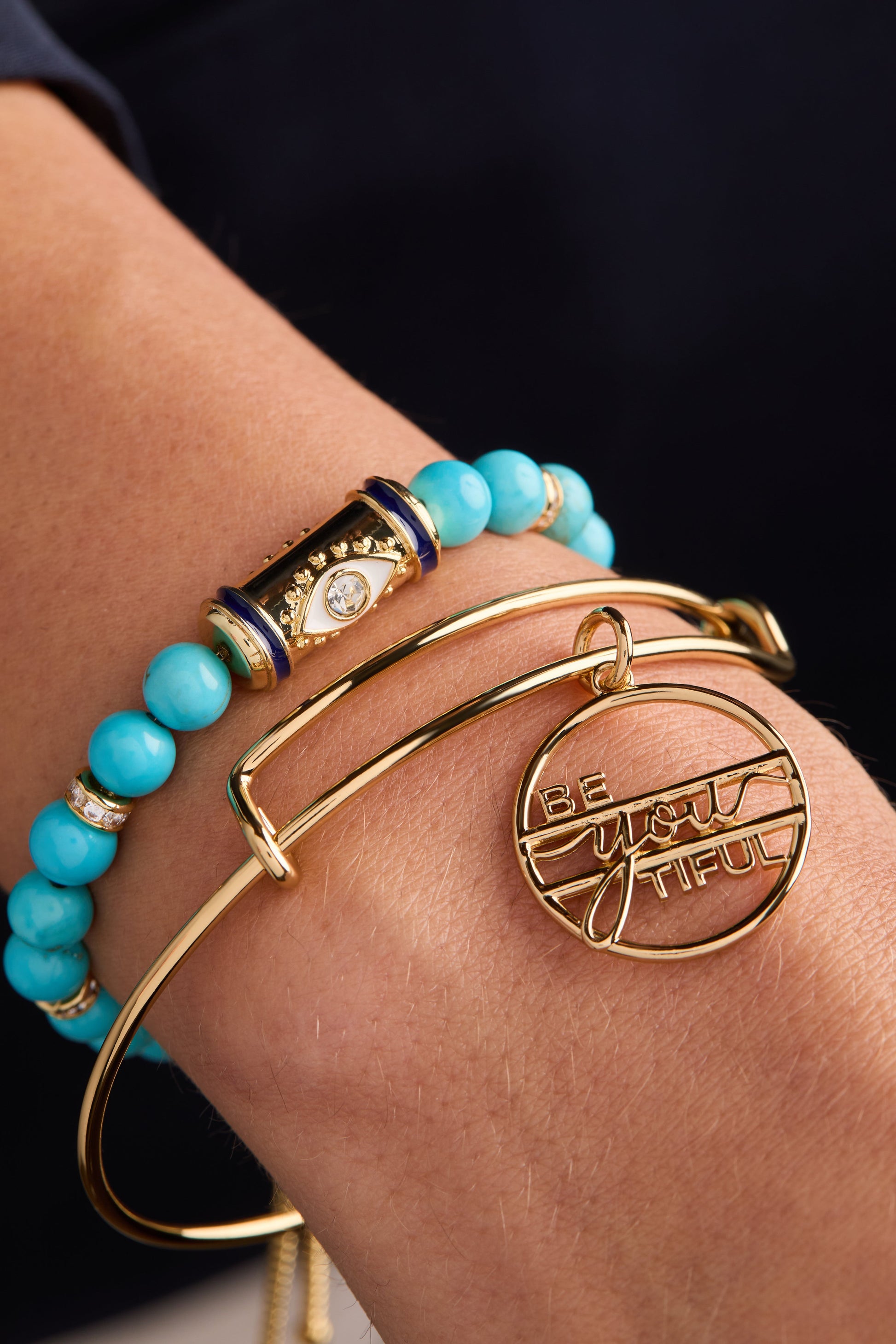 Be-You-Tiful Bangle Gold
