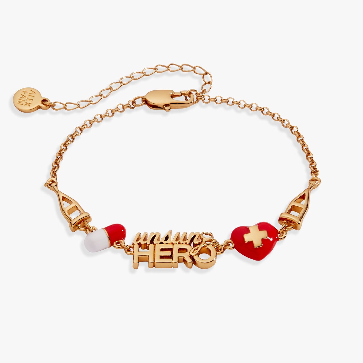 Unsung Hero' Healthcare Linear Bracelet
    
    
    
       Gold