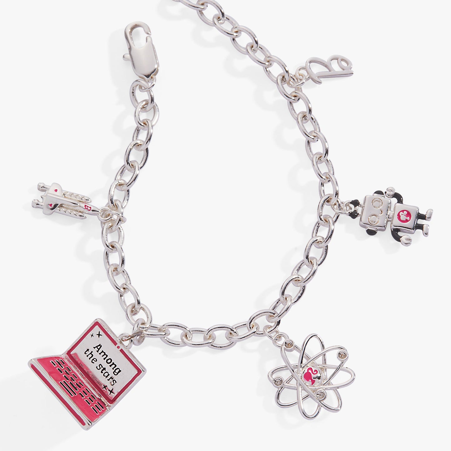 Barbie™ STEM Charm Bracelet Silver