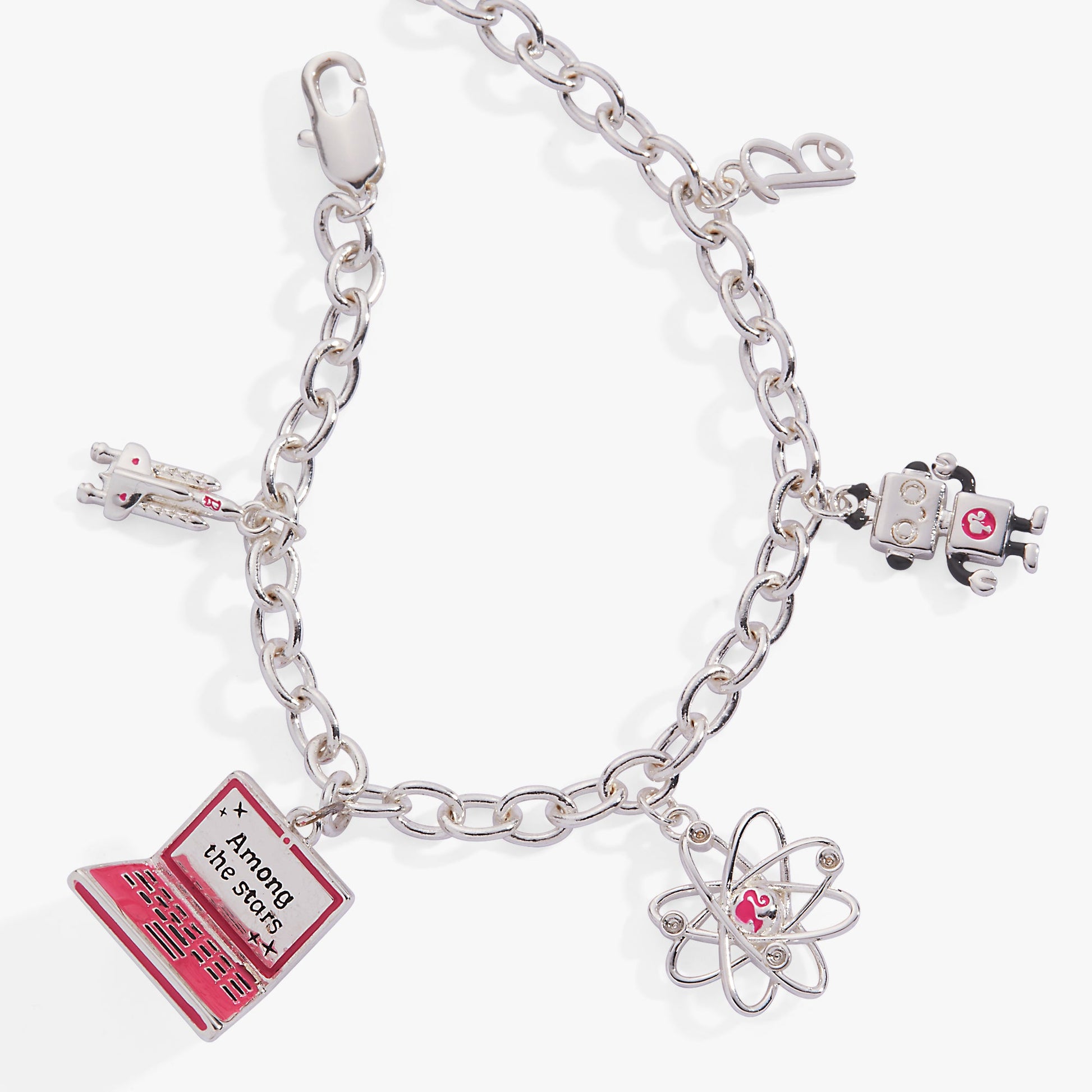 Barbie™ STEM Charm Bracelet Silver