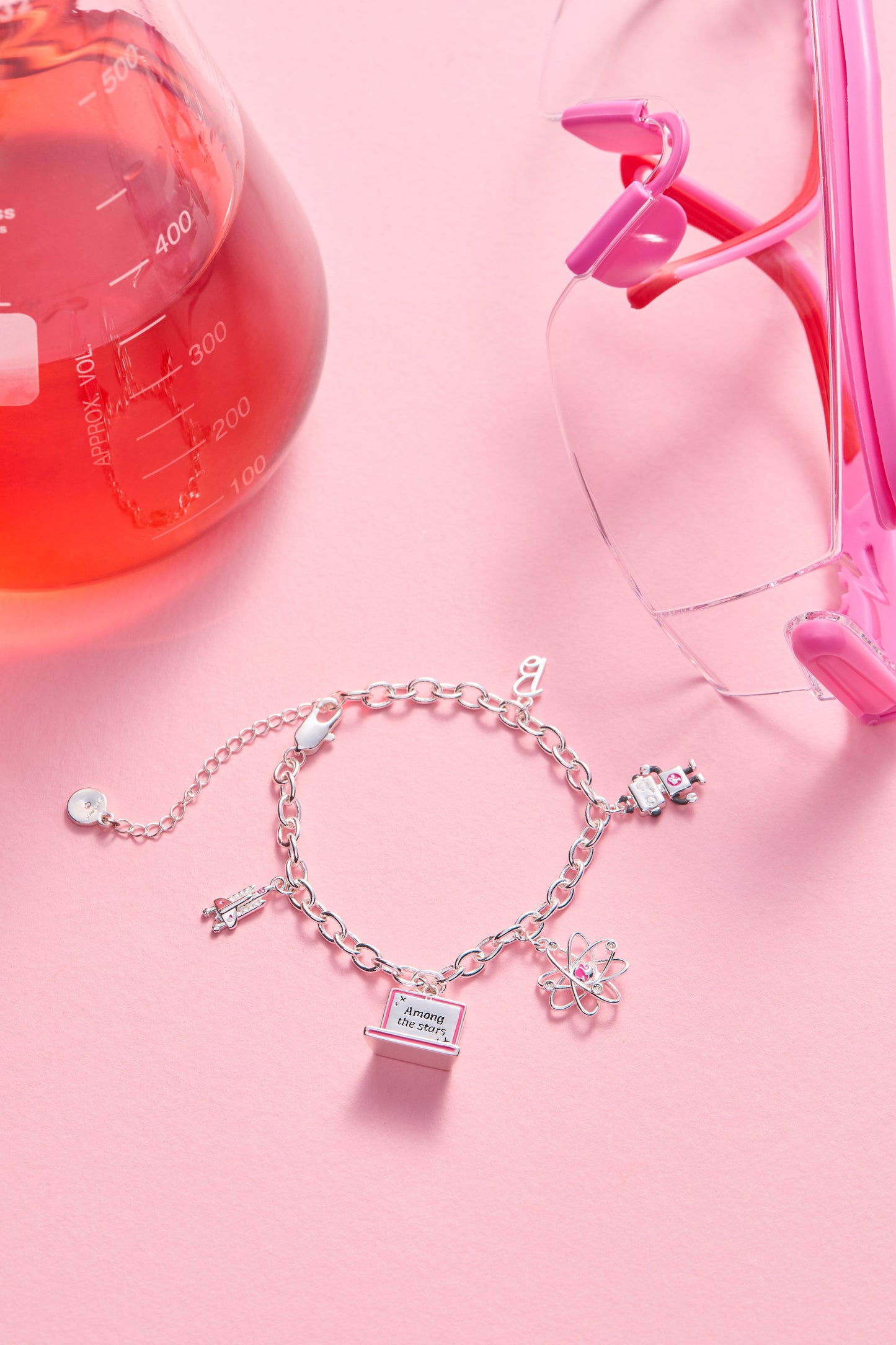 Barbie™ STEM Charm Bracelet Silver