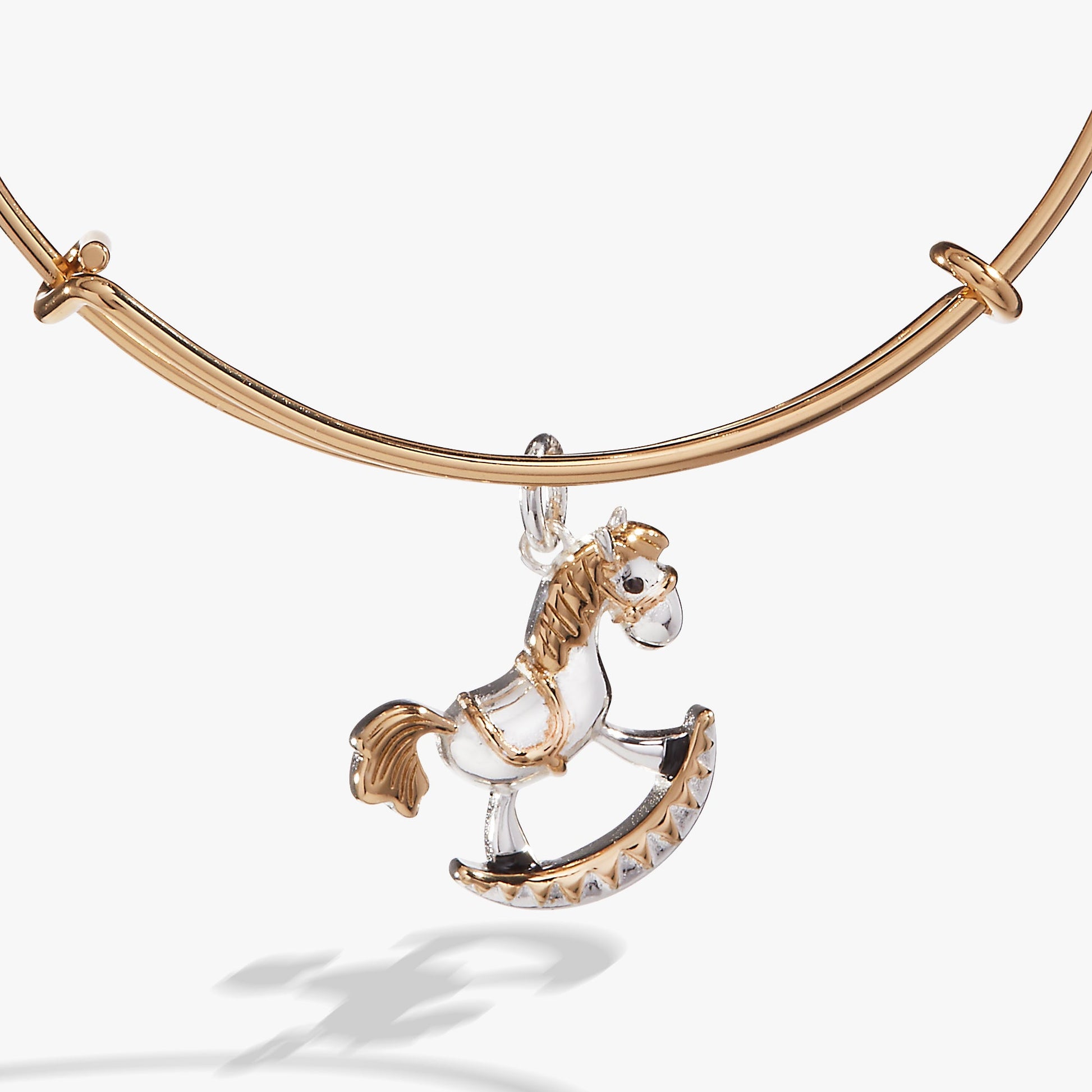 Rocking Horse Bangle Two Tone
