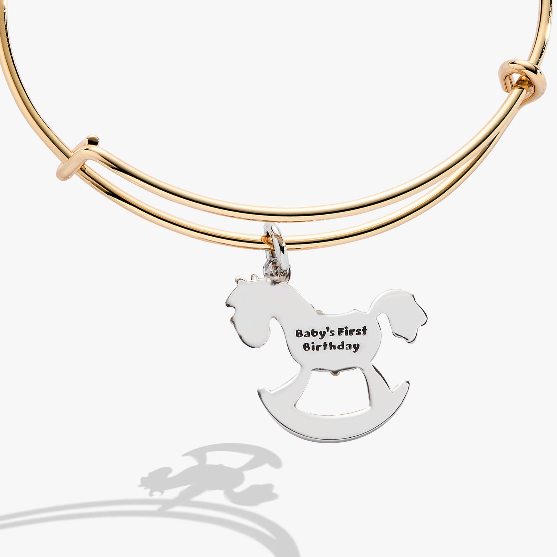 Rocking Horse Bangle Two Tone