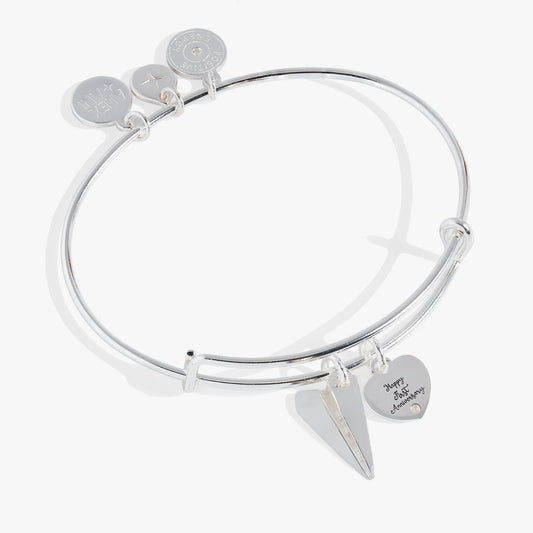 First Anniversary Bangle Silver