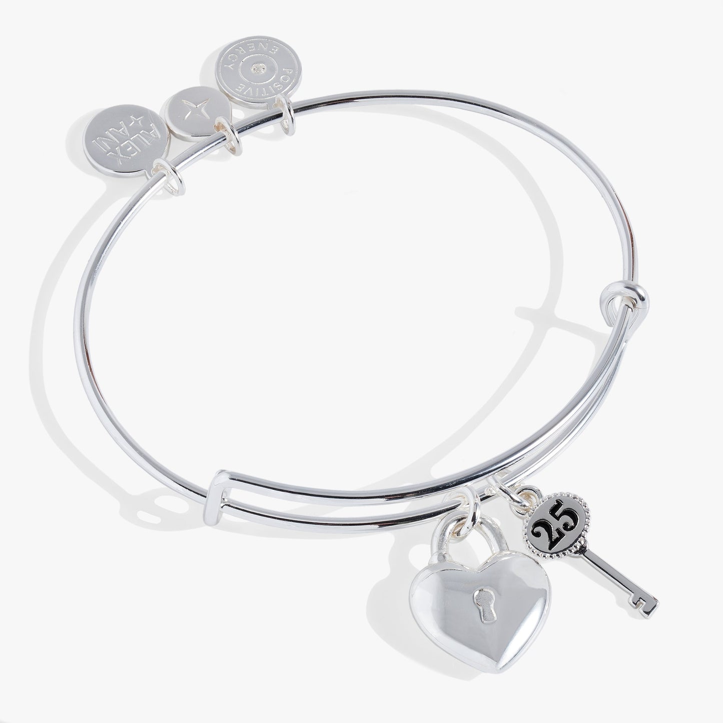 25th Anniversary Bangle Silver
