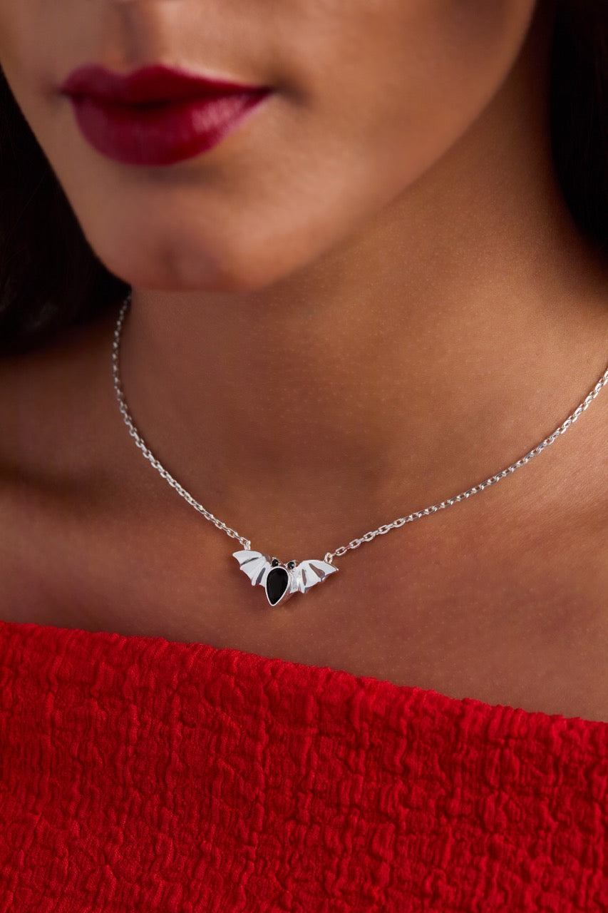 Bat Pendant Gold