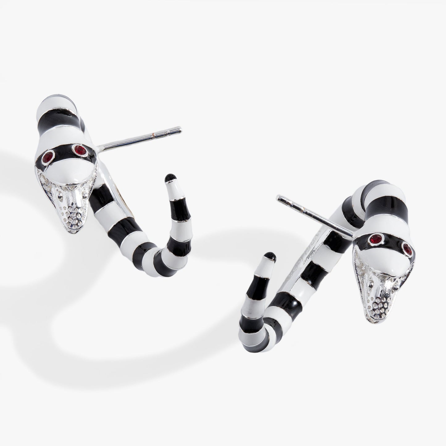 Beetlejuice® Hoop Earring Silver