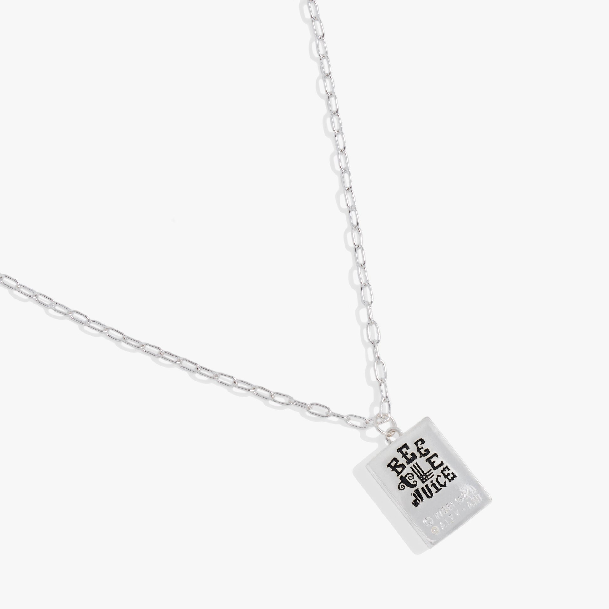 Beetlejuice® Pendant Necklace Silver