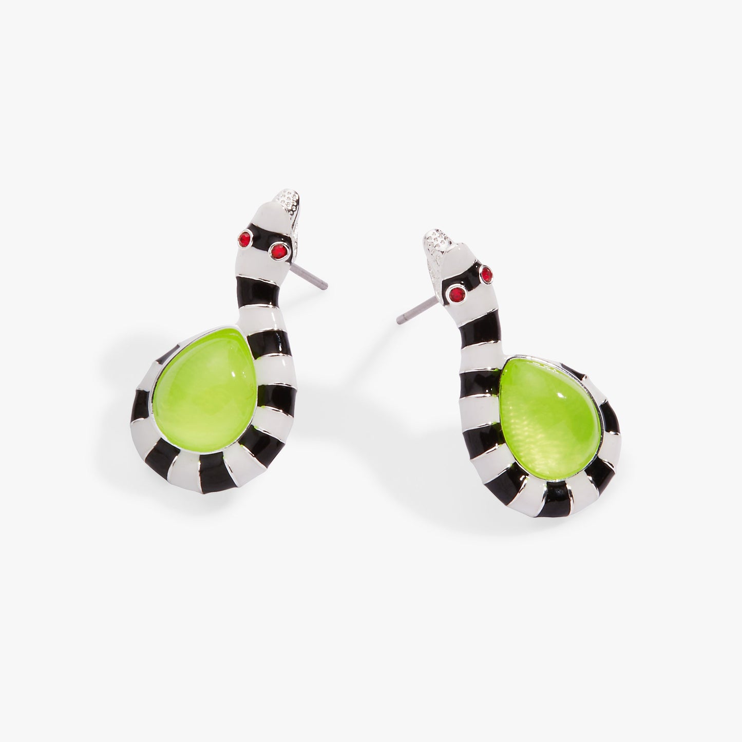 BEETLEJUICE™ Sandworm Earring Silver
