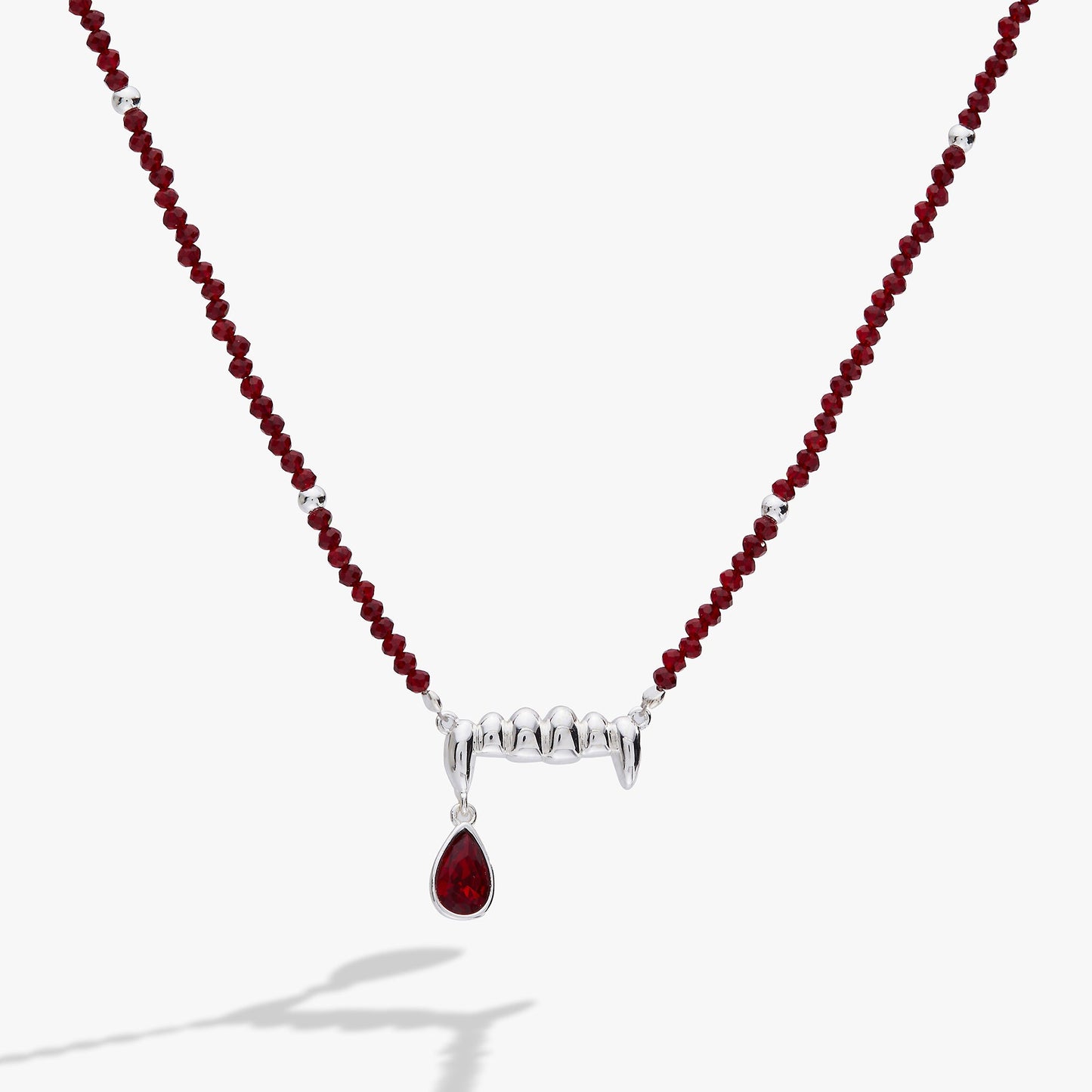 Vampire Teeth Pendant Gold