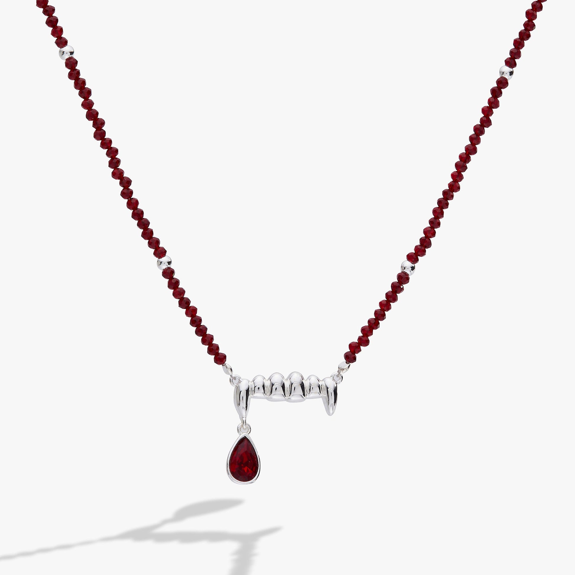 Vampire Teeth Pendant Gold