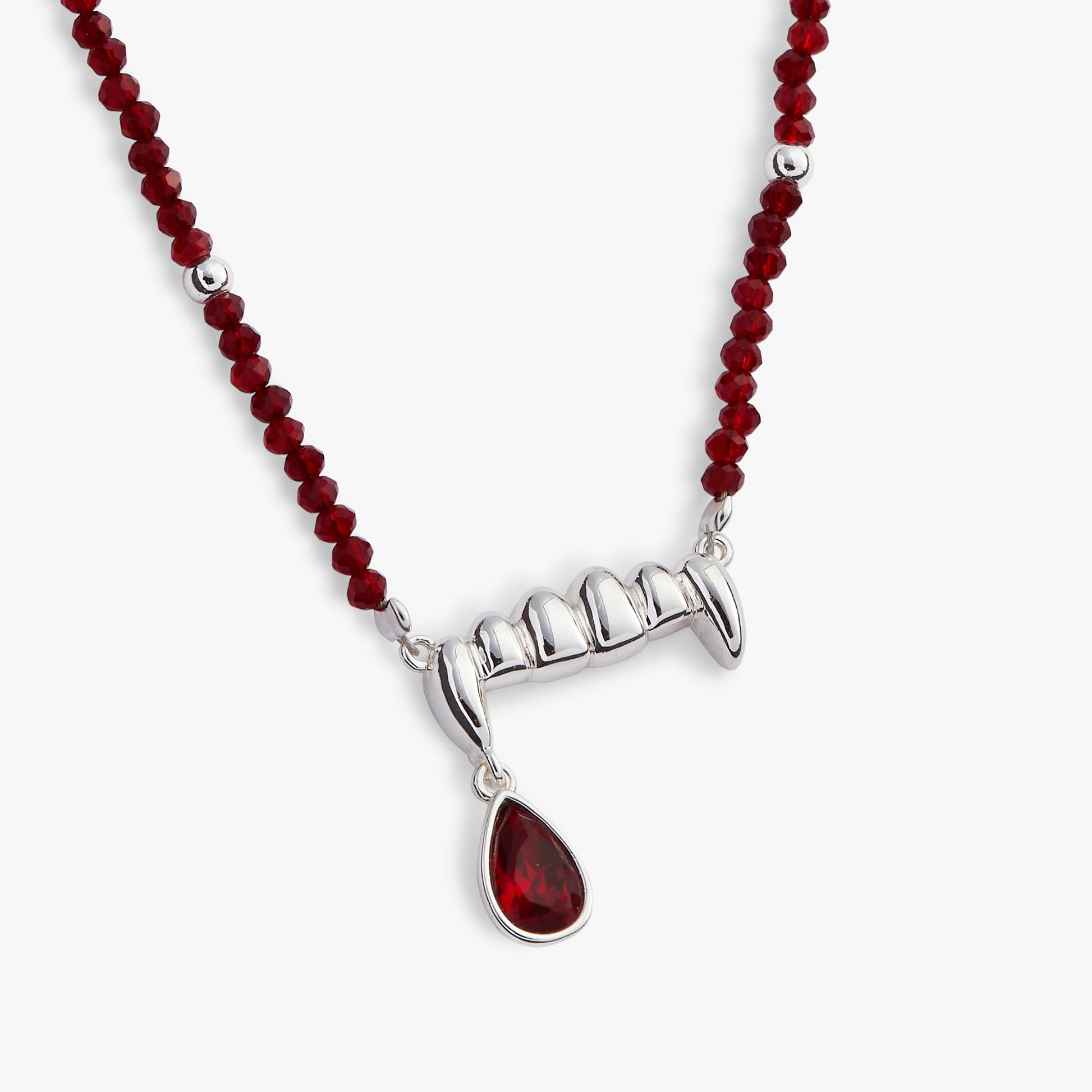 Vampire Teeth Pendant Gold