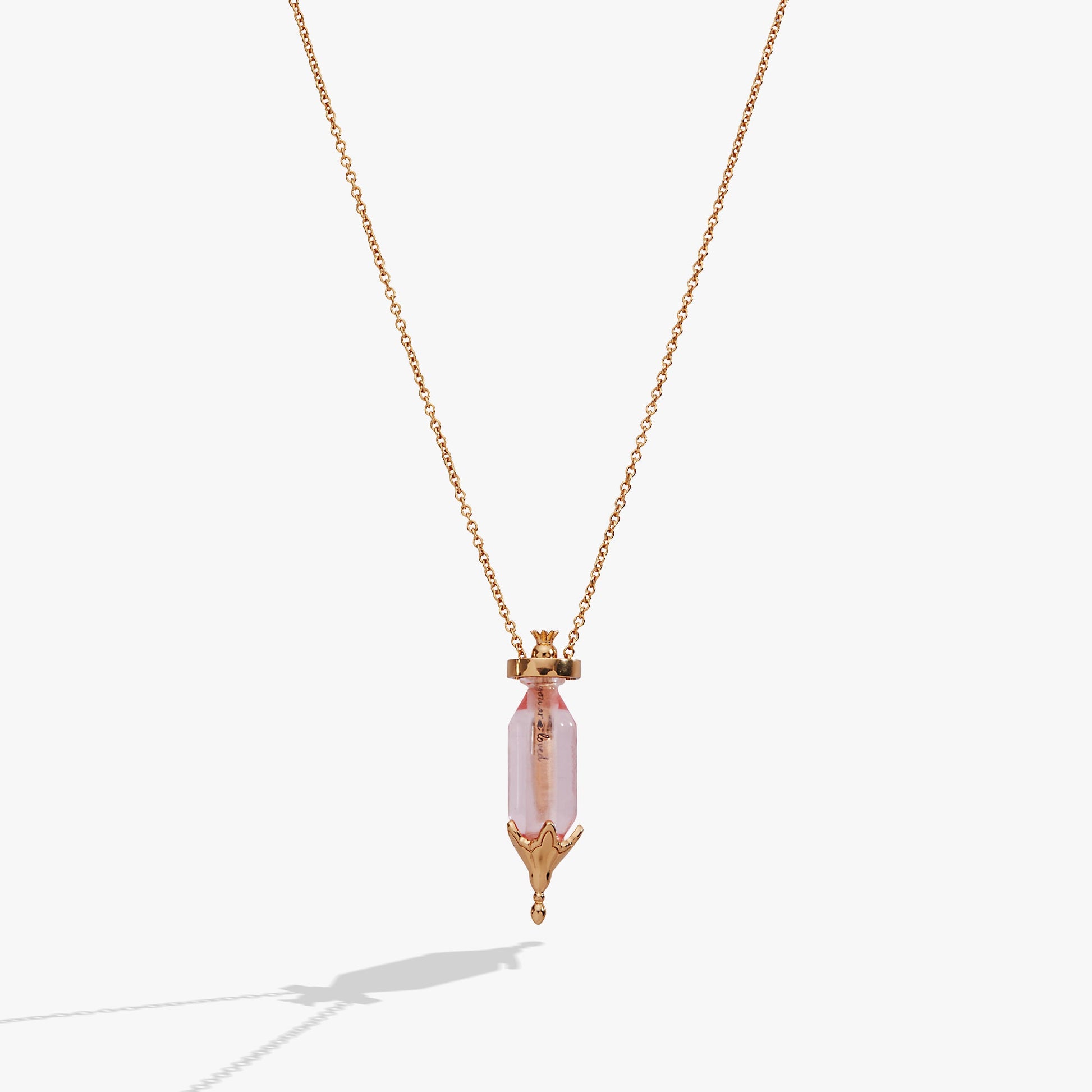You Are Loved' Potion Bottle Slider Necklace
    
    
    
       Gold