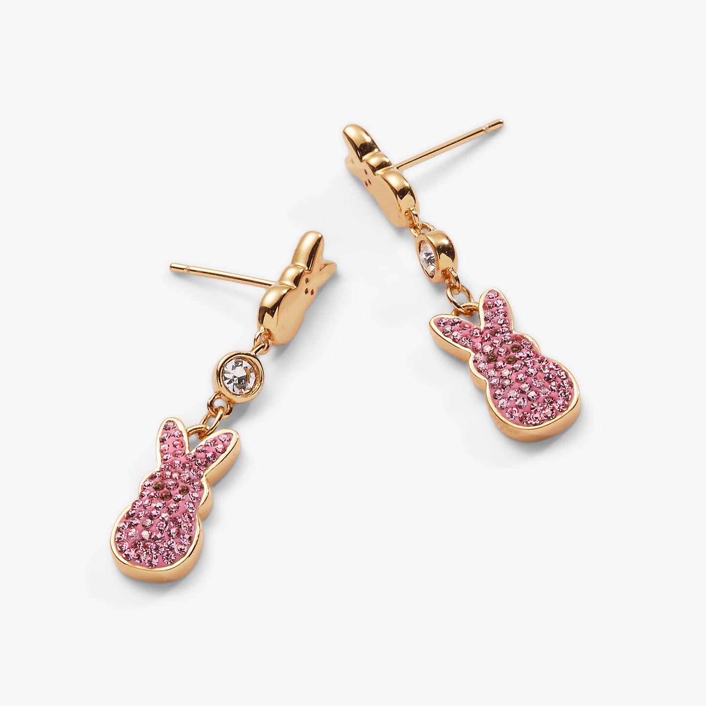 PEEPS® Statement Earrings Gold
