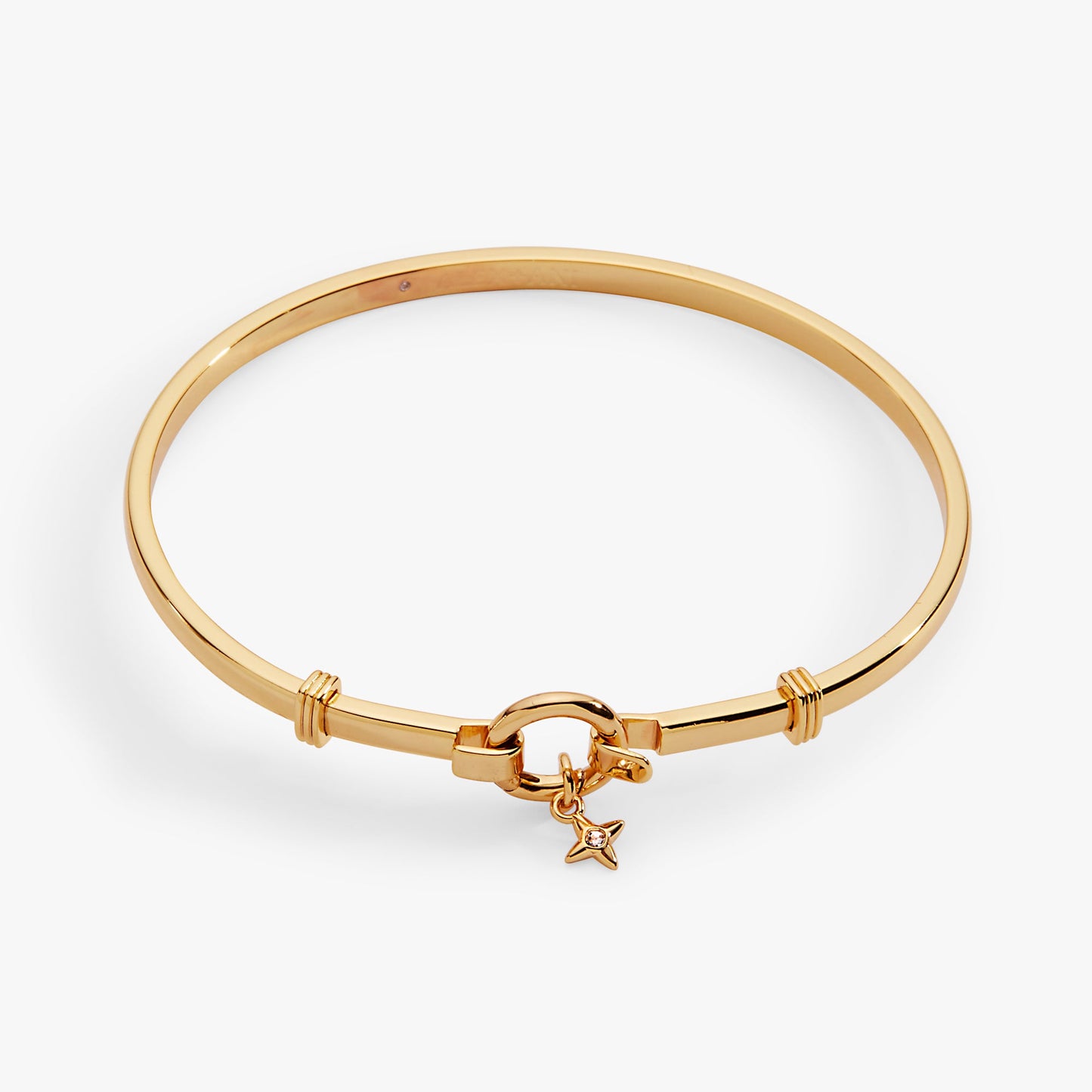 Tension Bangle Base Gold