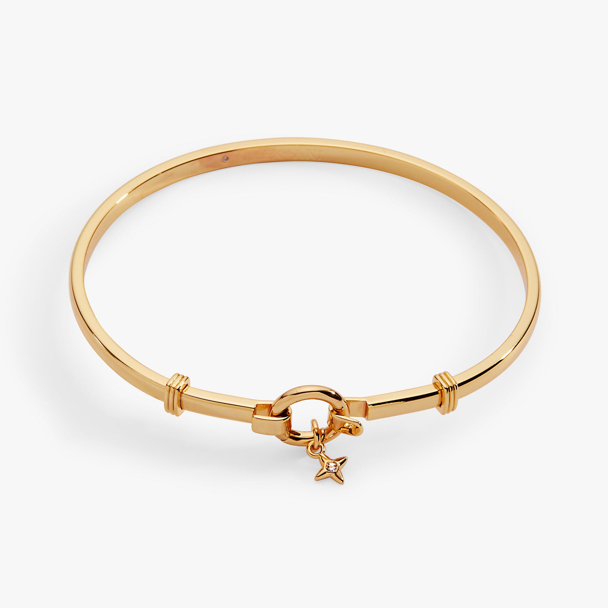 Tension Bangle Base Gold