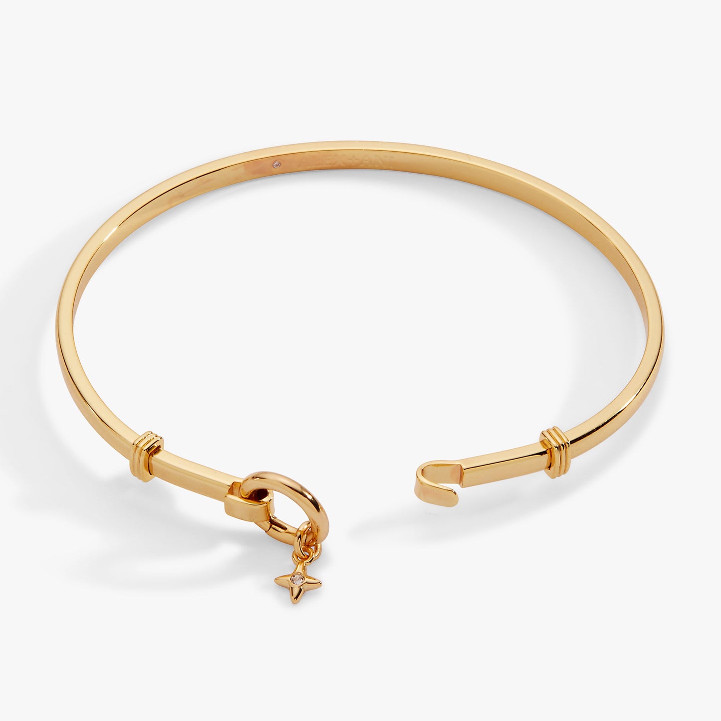 Tension Bangle Base Gold