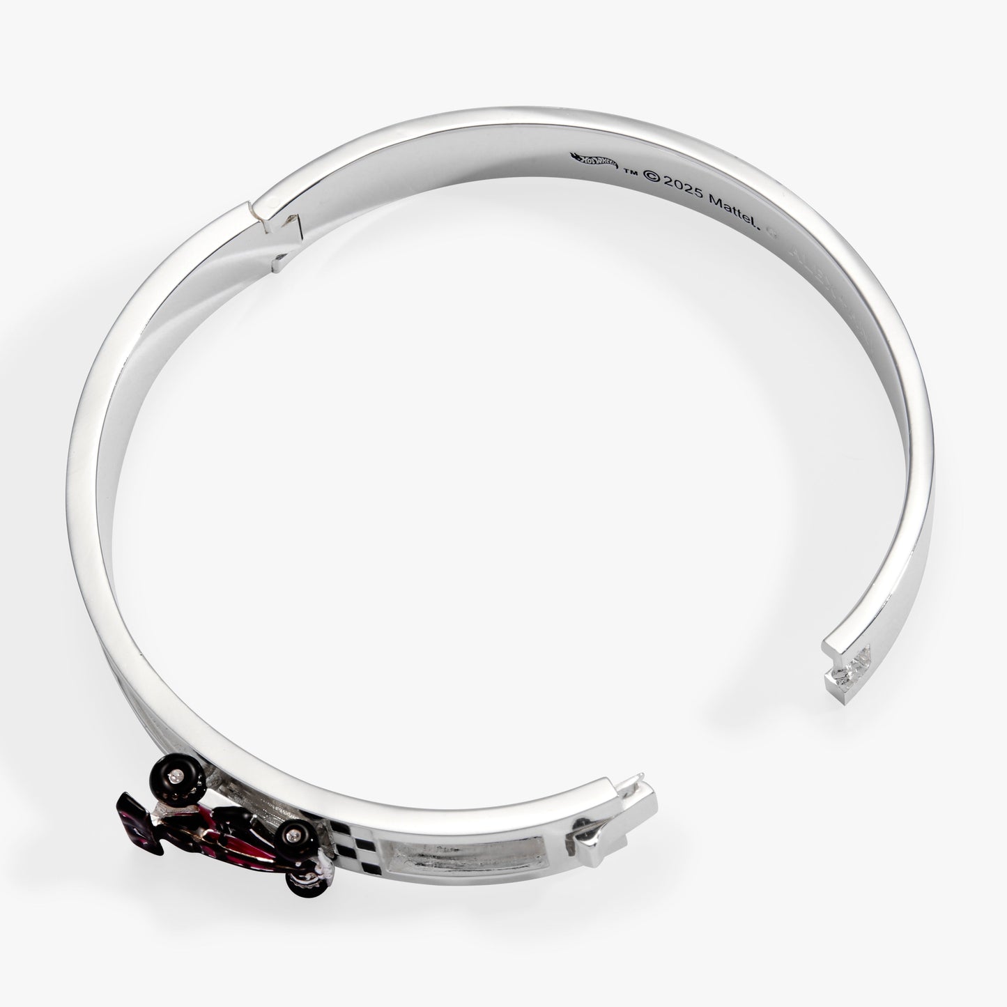 Hot Wheels™ Moveable Car Hinge Bangle Silver