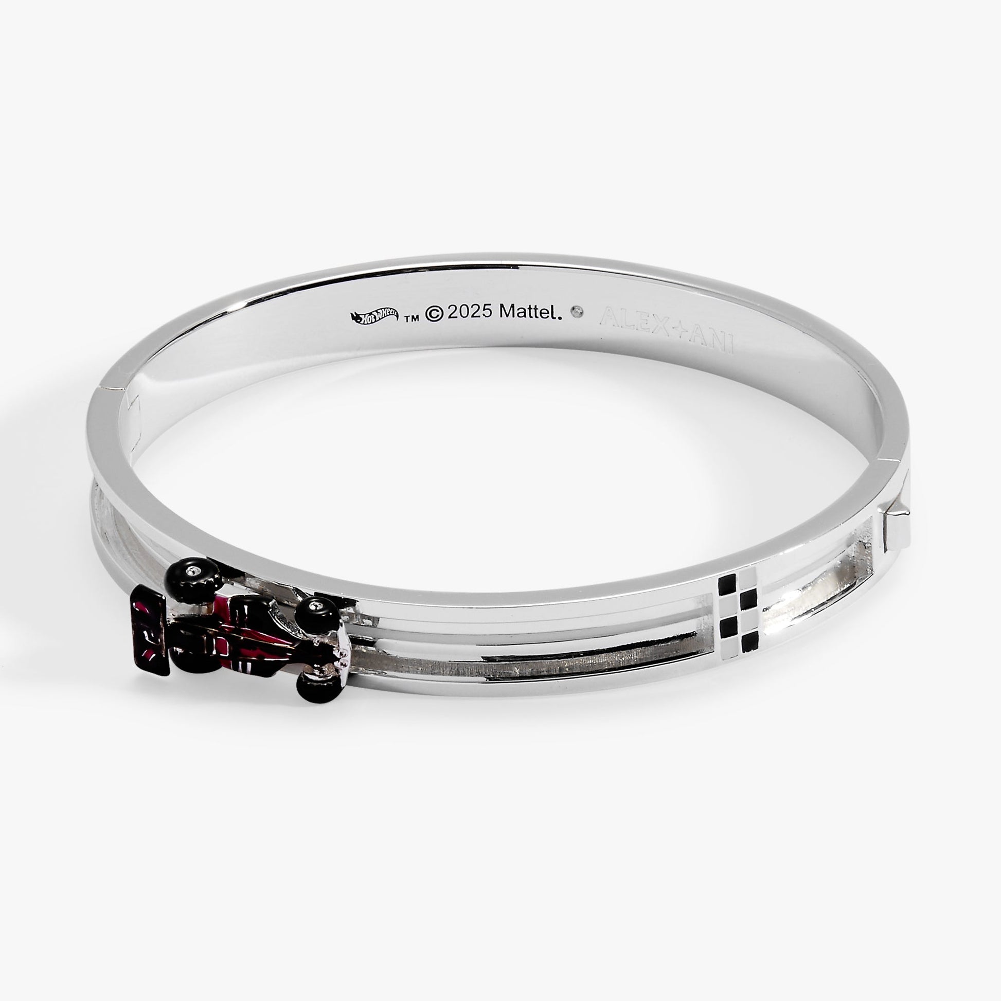 Hot Wheels™ Moveable Car Hinge Bangle Silver