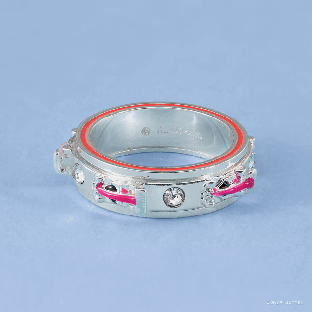 Hot Wheels™ Fidget Ring Silver