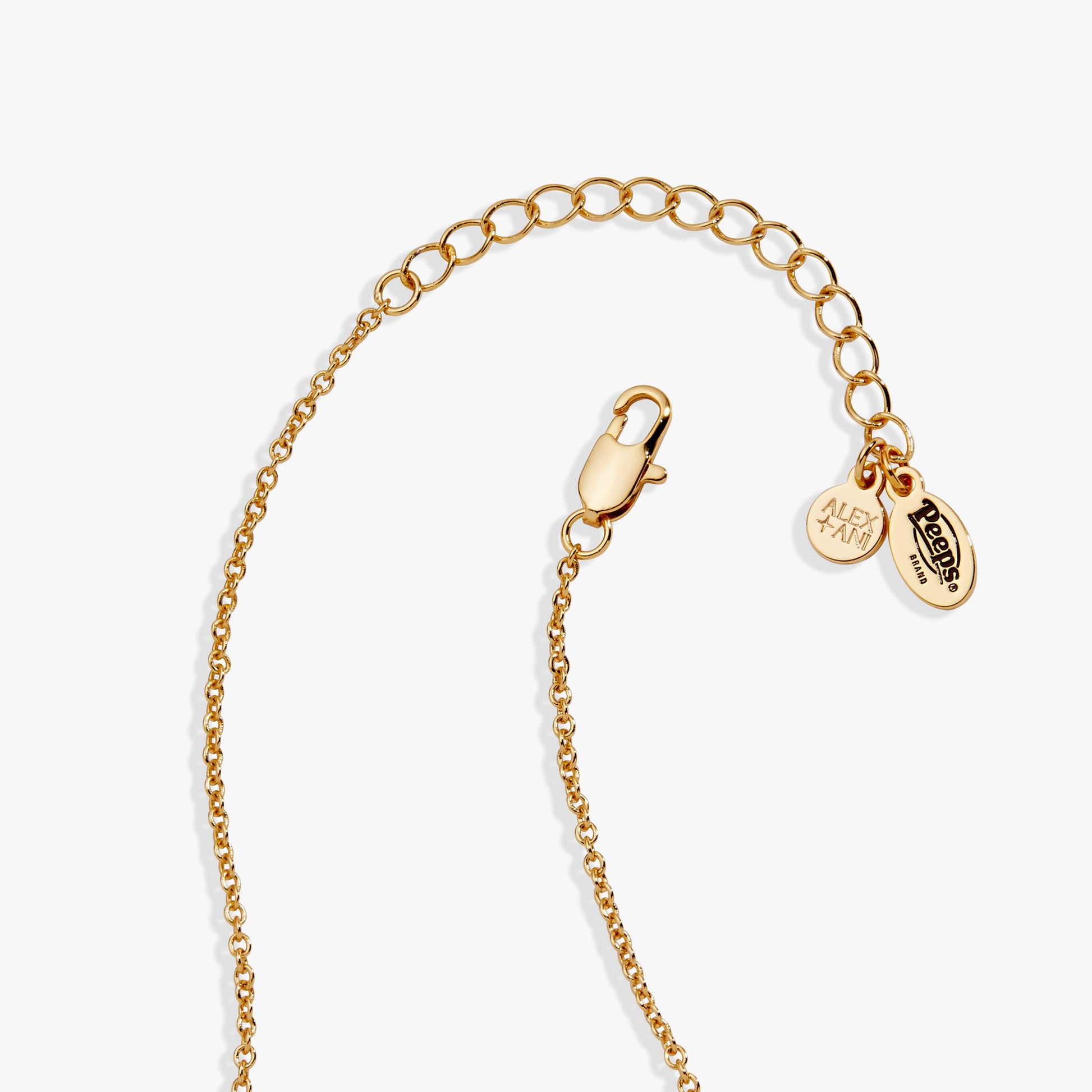 PEEPS® Easter Egg Pendant Necklace Gold