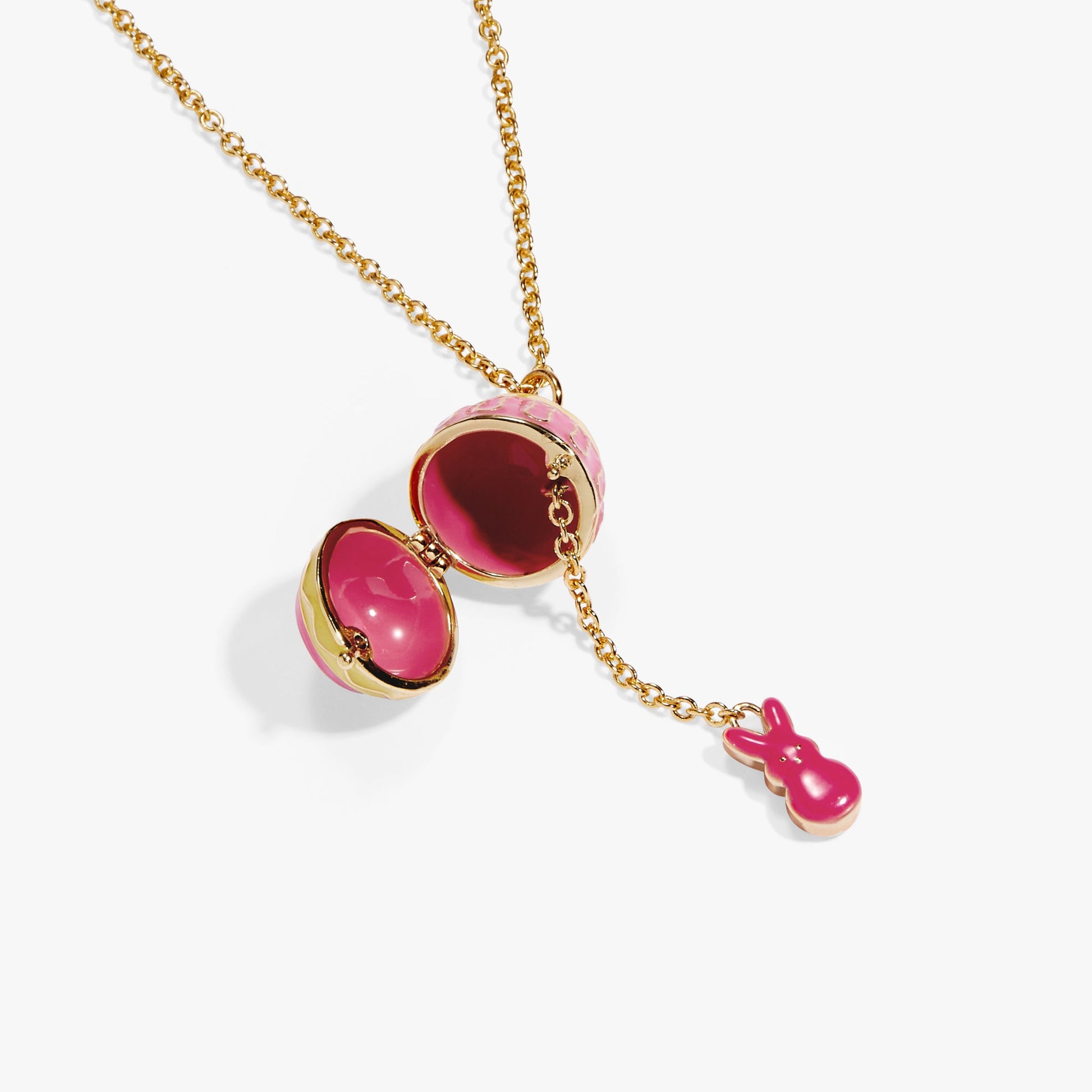 PEEPS® Easter Egg Pendant Necklace Gold