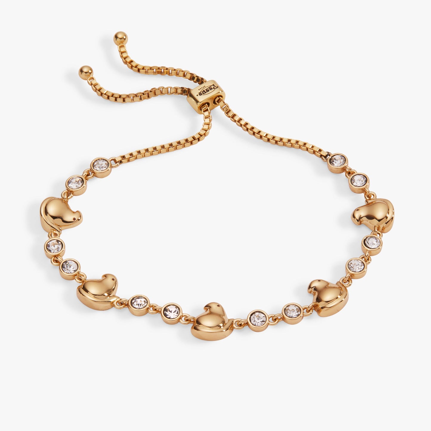 PEEPS® Chick Bolo Bracelet Gold