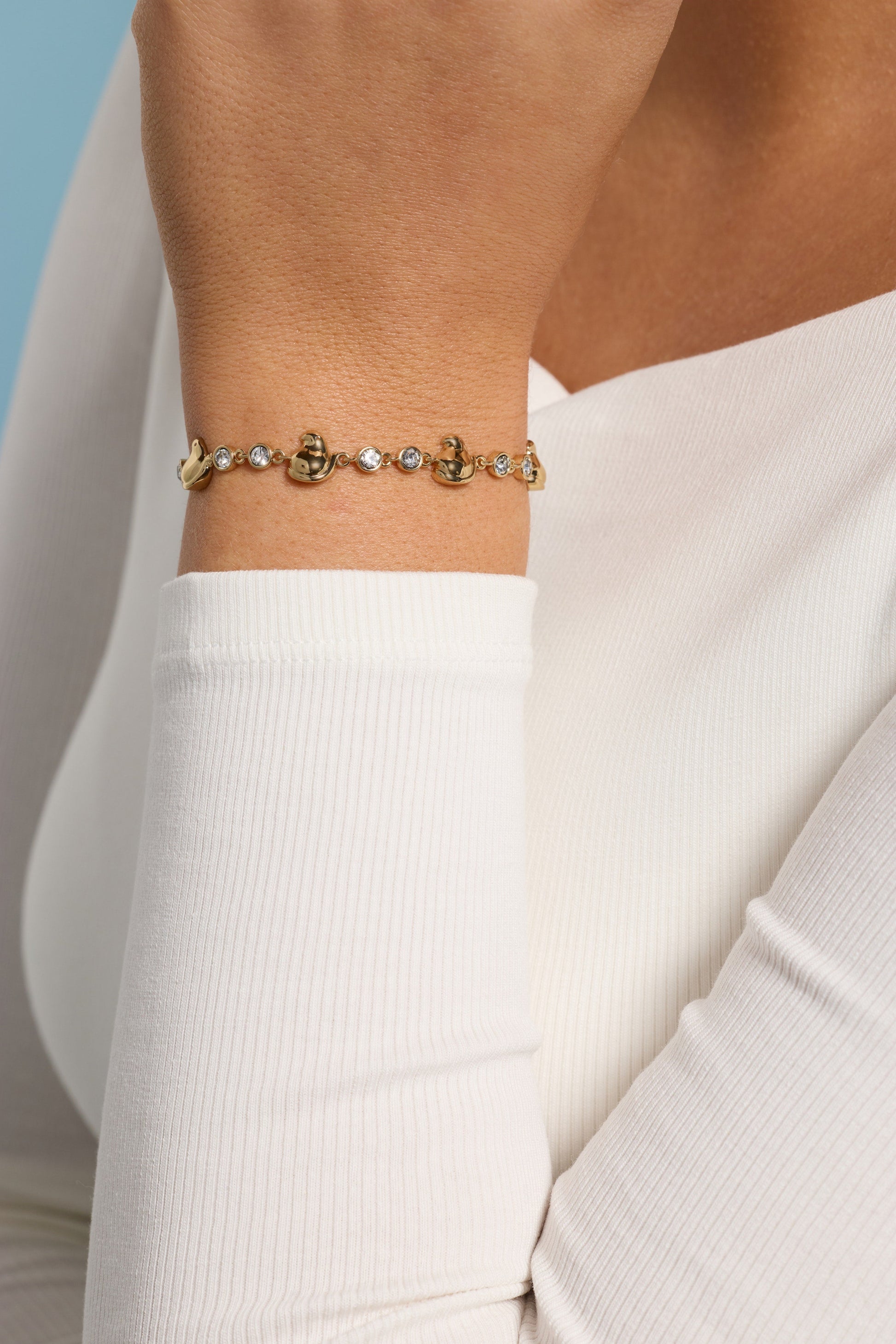 PEEPS® Chick Bolo Bracelet Gold