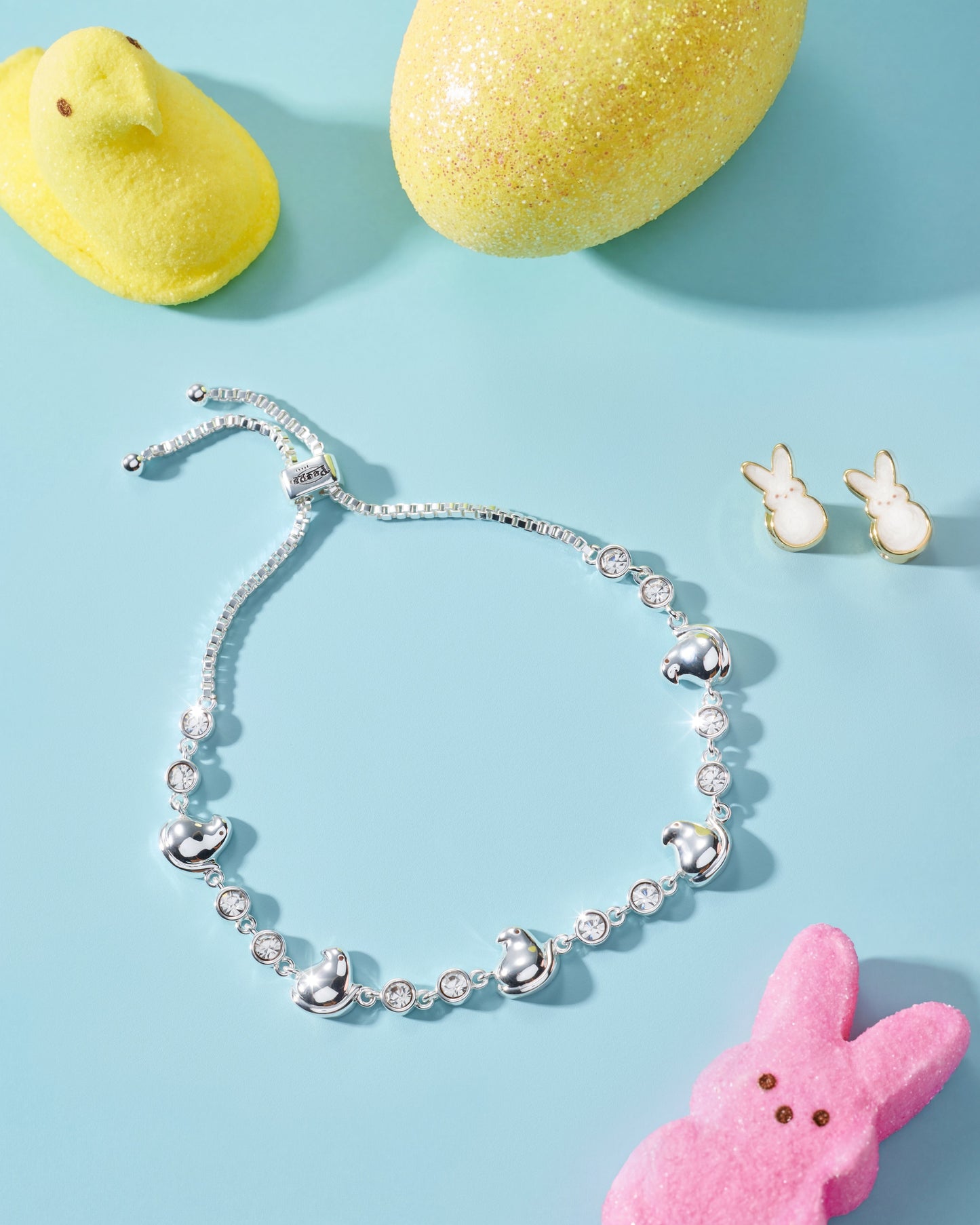 PEEPS® Chick Bolo Bracelet Gold