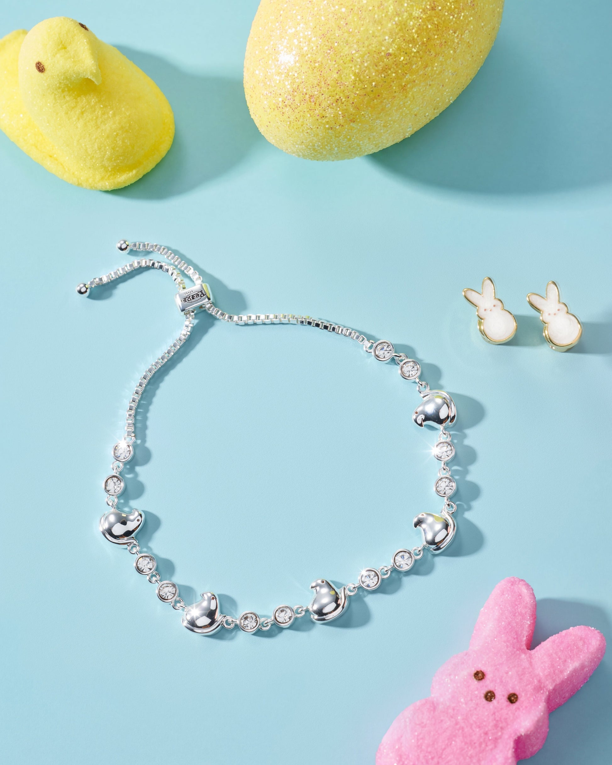 PEEPS® Chick Bolo Bracelet Gold