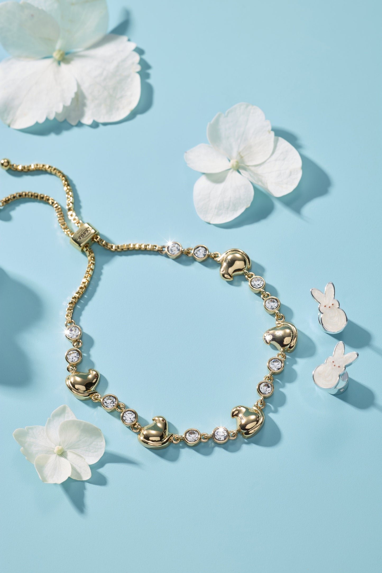 PEEPS® Chick Bolo Bracelet Gold