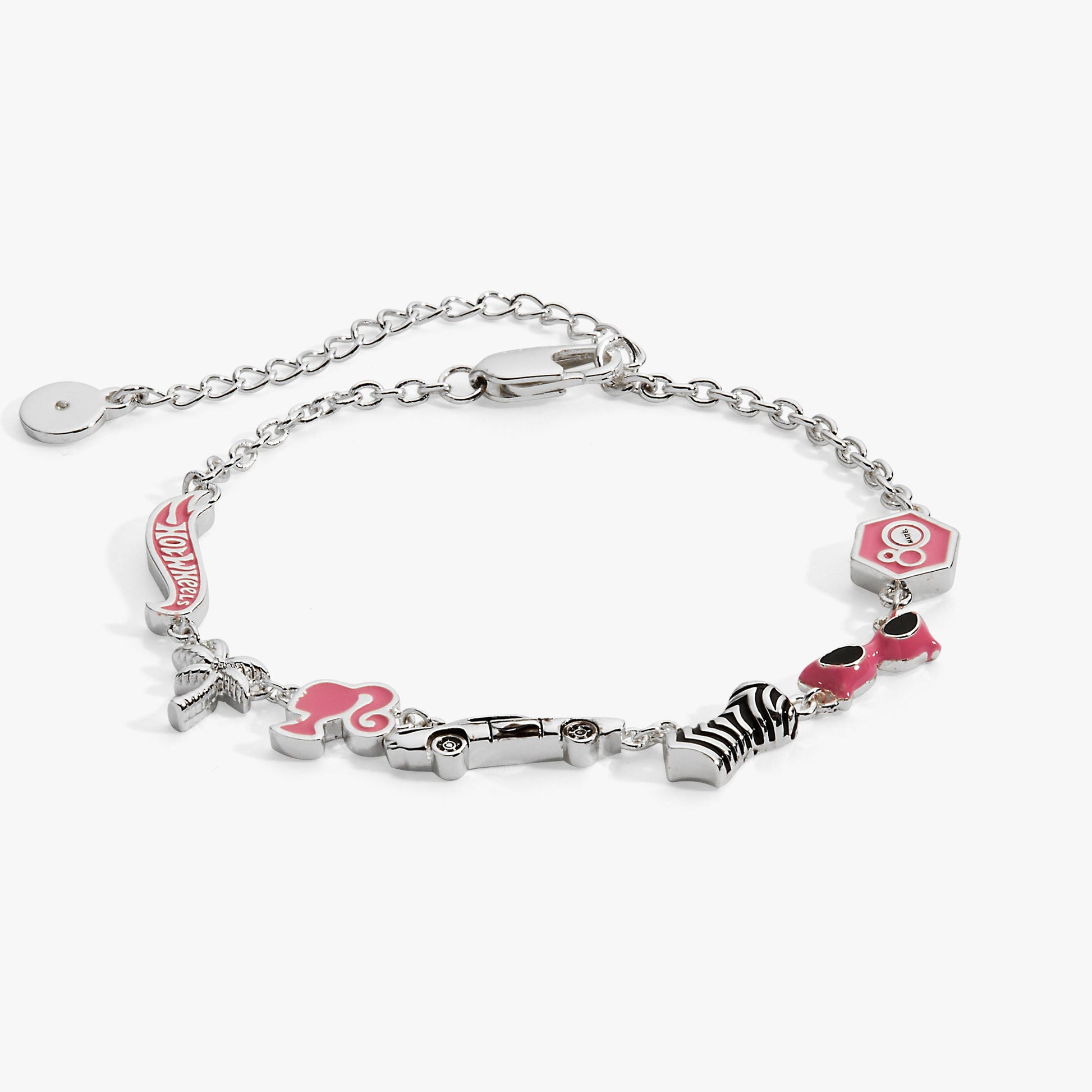 Mattel® 80th Barbie™ x Hot Wheels® Bracelet Silver