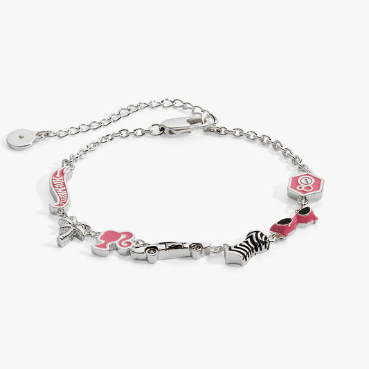 Mattel® 80th Barbie™ x Hot Wheels® Bracelet Silver