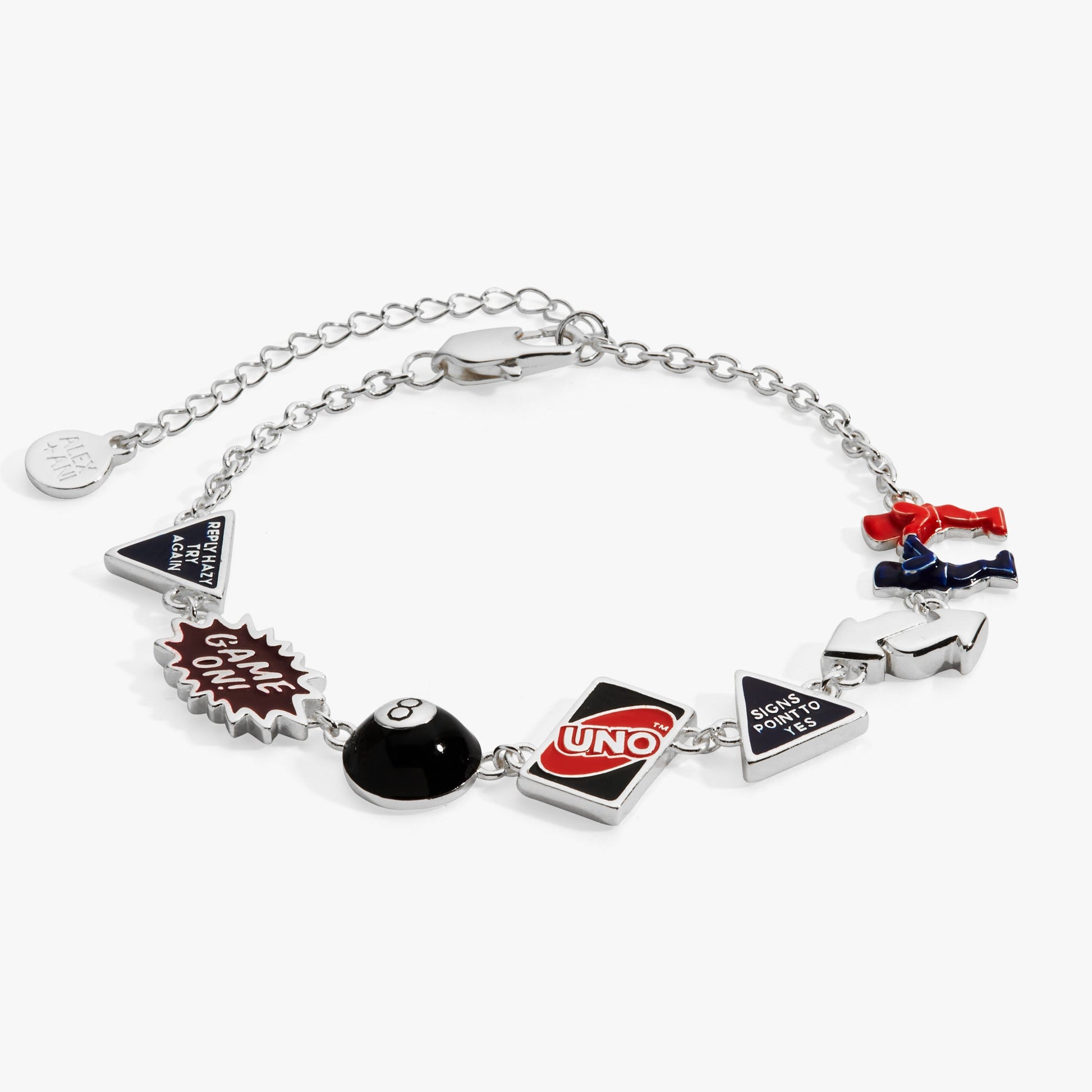 Mattel 80th Game Night Bracelet Silver