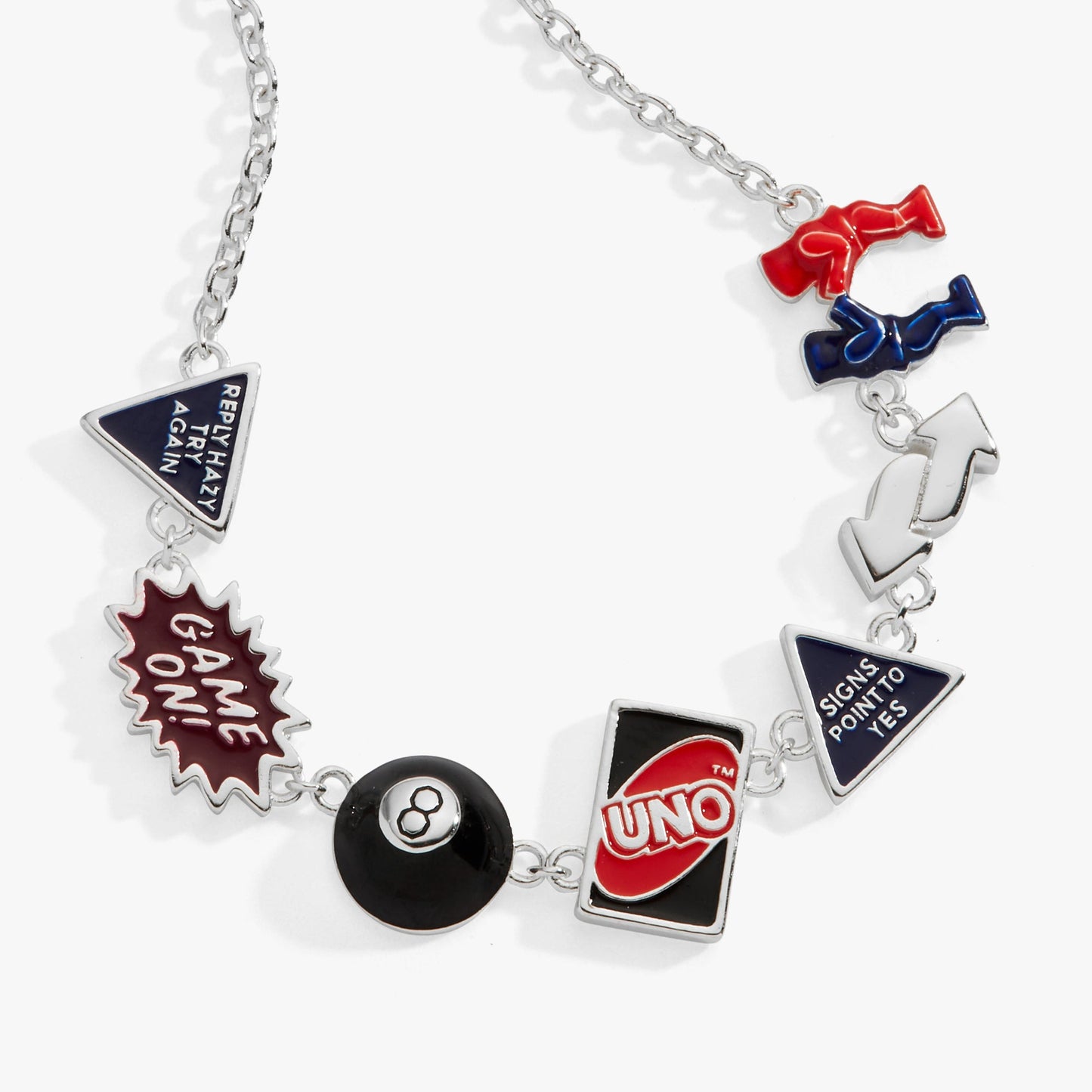 Mattel 80th Game Night Bracelet Silver