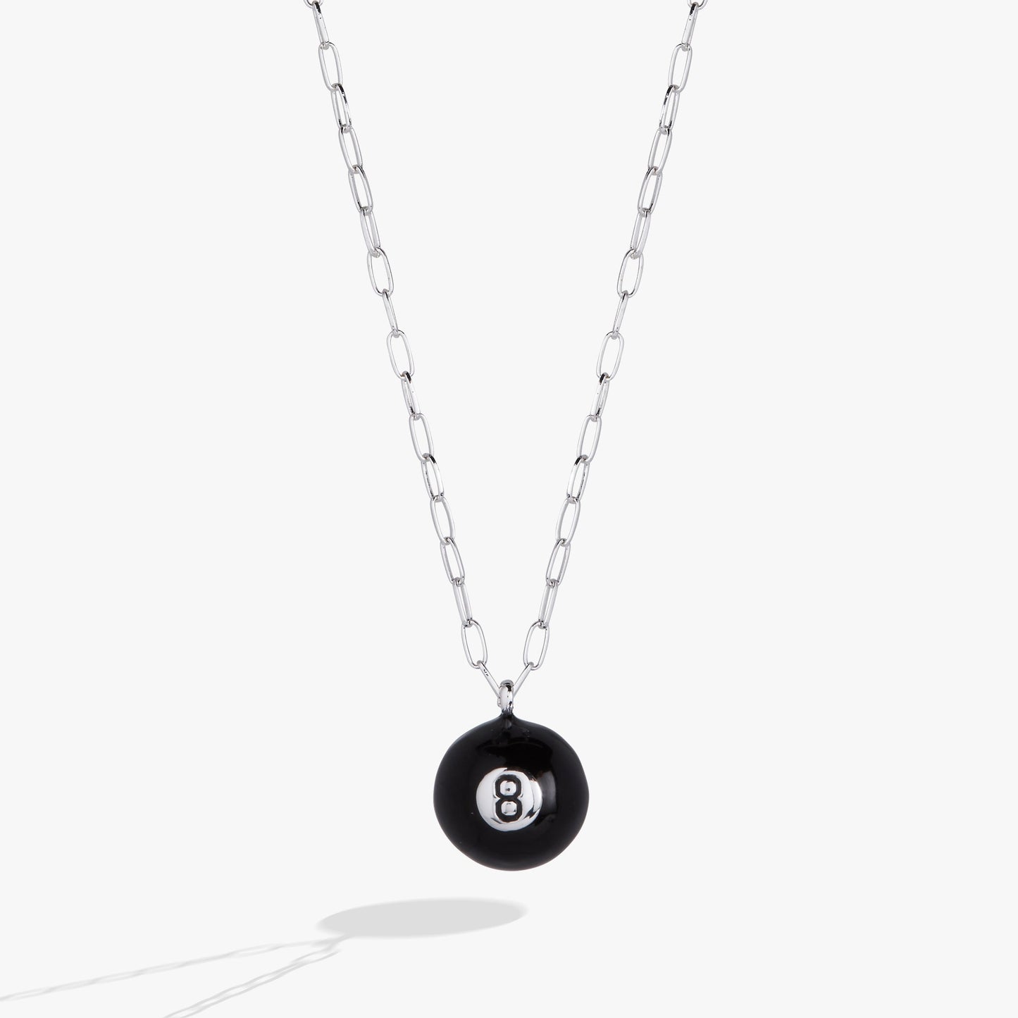 Magic 8 Ball™ Spinner Pendant Silver