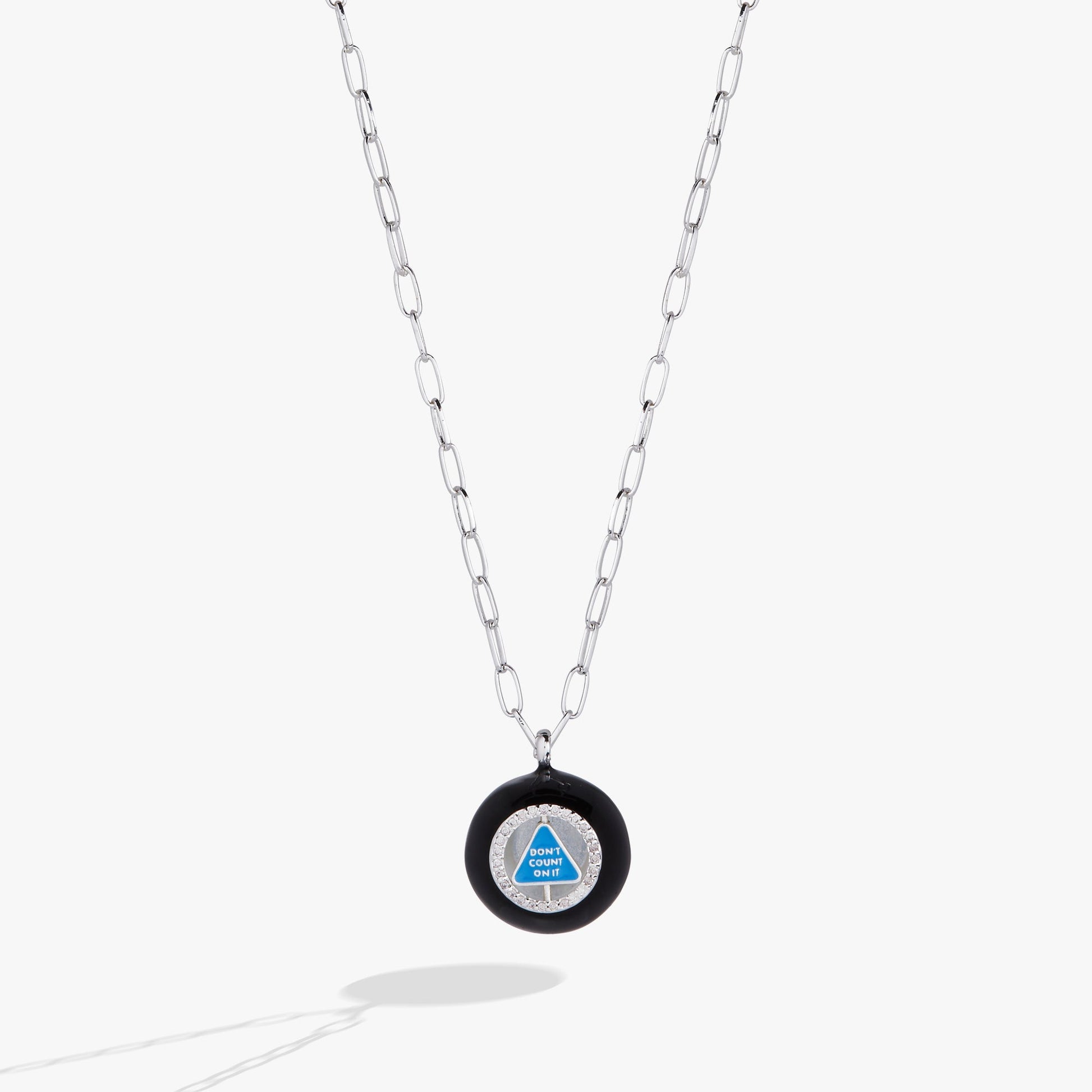 Magic 8 Ball™ Spinner Pendant Silver