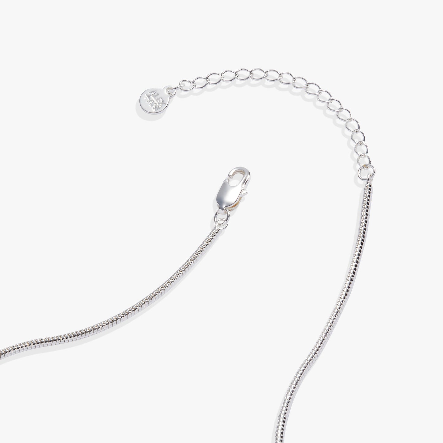 Magic 8 Ball™ Slider Charm Necklace Silver