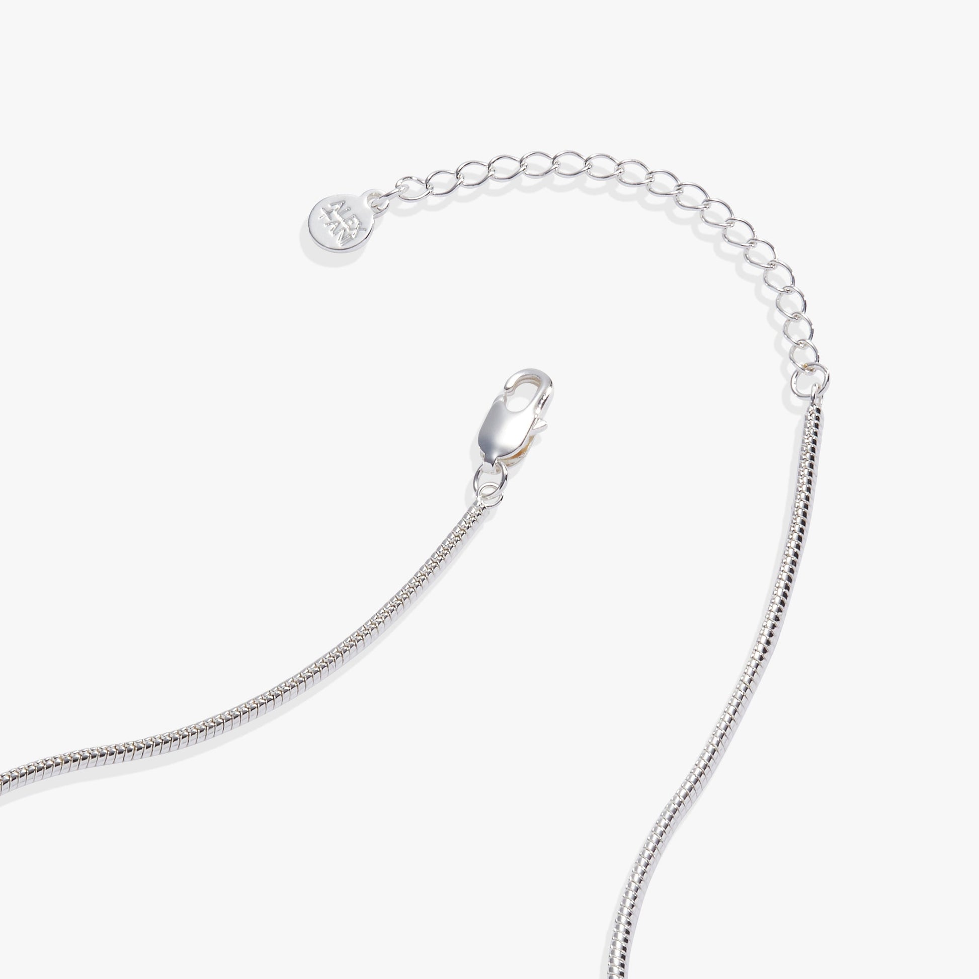 Magic 8 Ball™ Slider Charm Necklace Silver