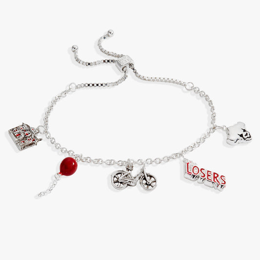 Welcome to Derry™ Charm Bolo Bracelet Silver
