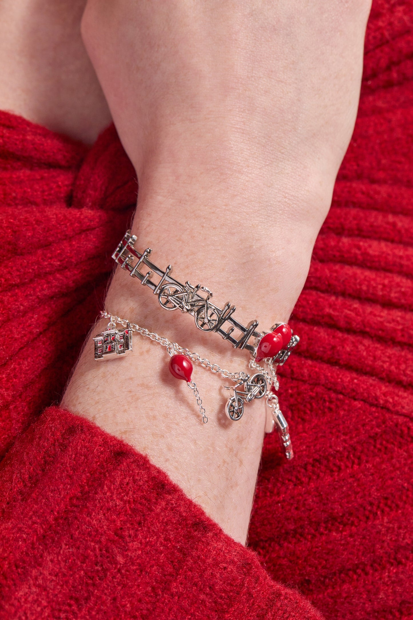 Welcome to Derry™ Charm Bolo Bracelet Silver